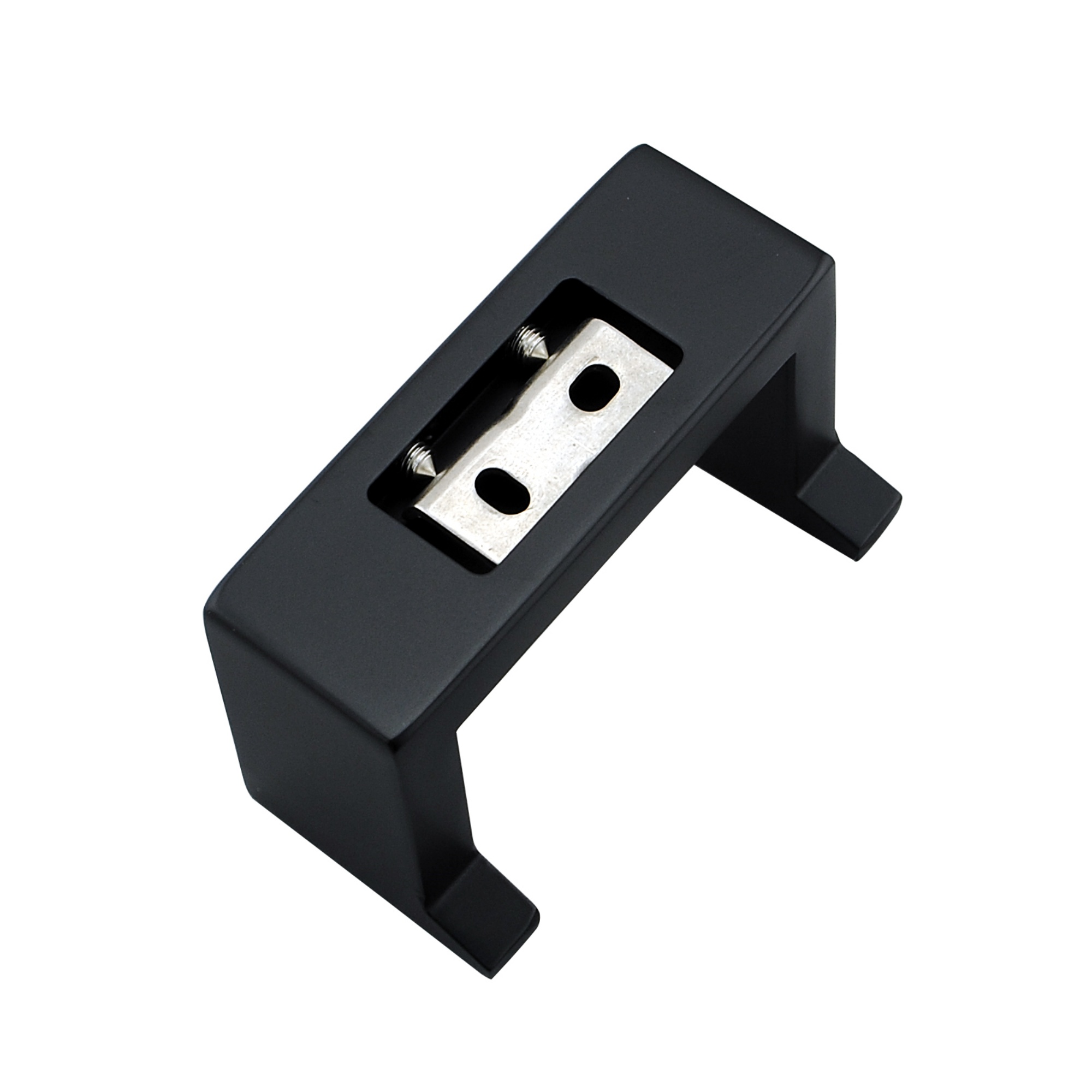 Bathroom Square Stainless Steel Robe Hook Wall Mounted Double Towel Clothes Hanger Holder Black/Chrome