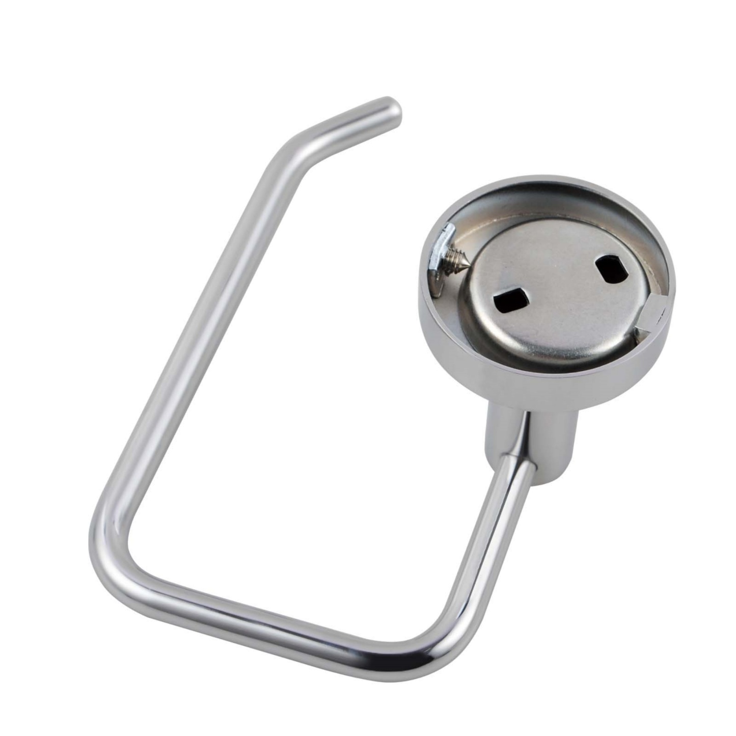 Stainless Steel Wall Mounted Toilet Paper Roll Holder Bathroom Toilet Tissue Hanger Hook Chrome/Black