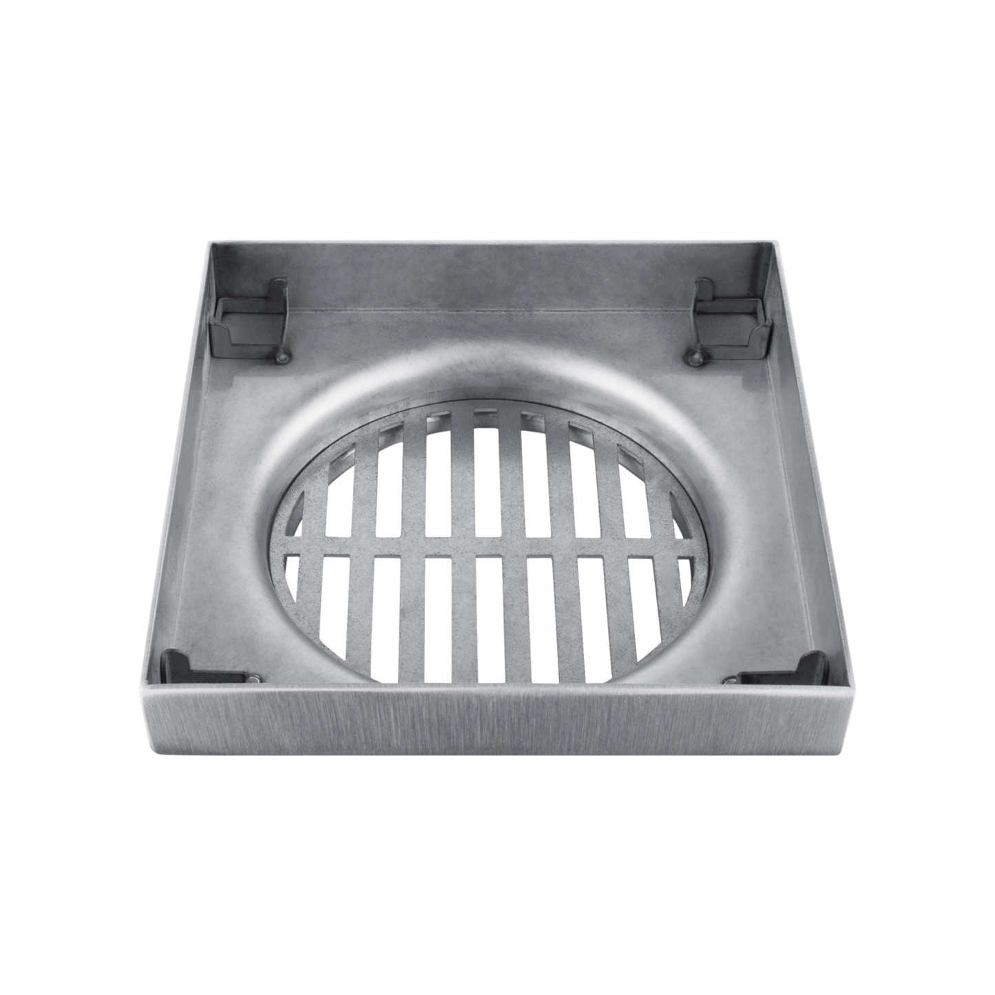 Bathroom Smart Tile Insert Square Floor Waste Shower Grate Drain Water Outlet Chrome/Black