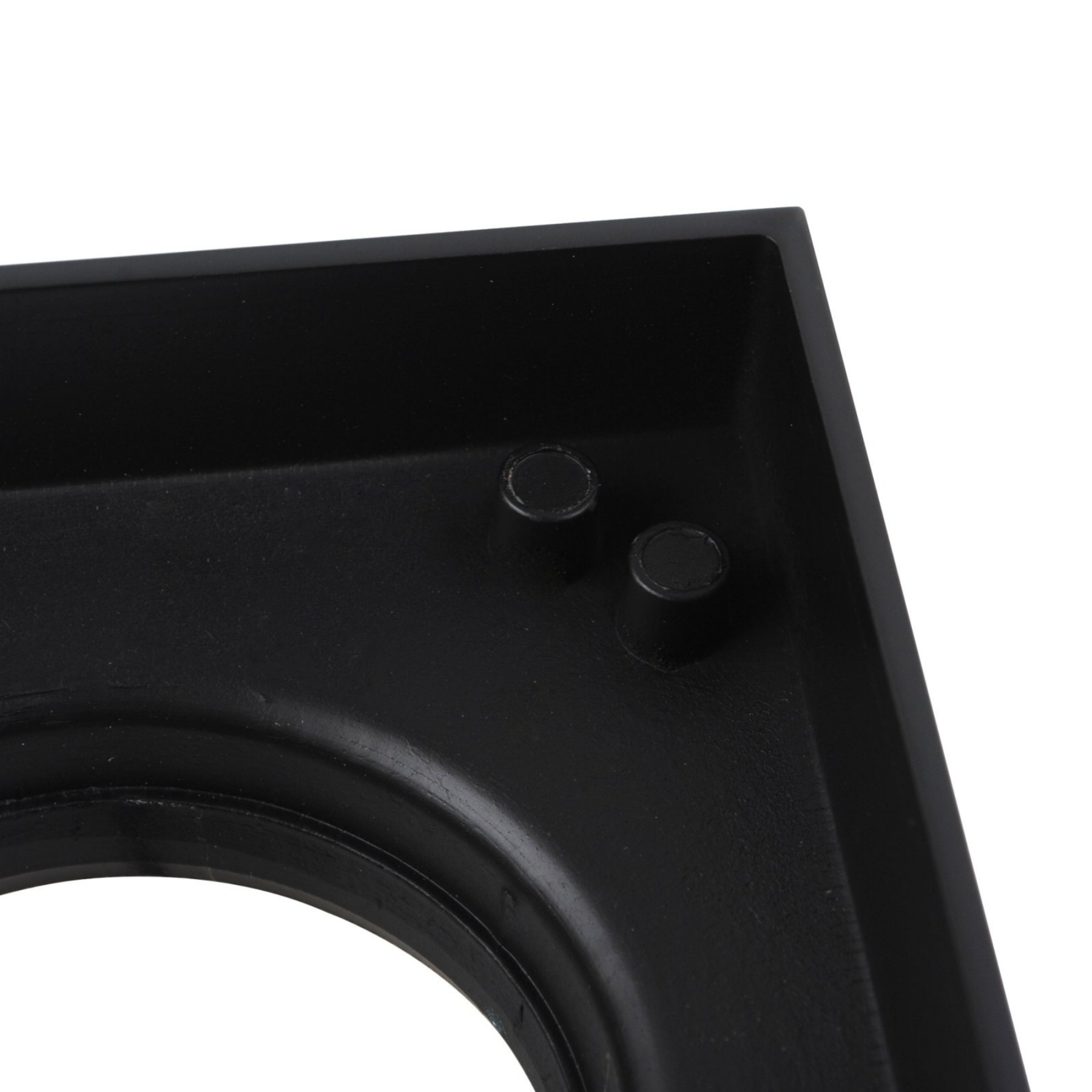 115mm Solid Brass Tile Insert Shower Floor Waste Bathroom Square Great Drain Water Outlet Matte Black