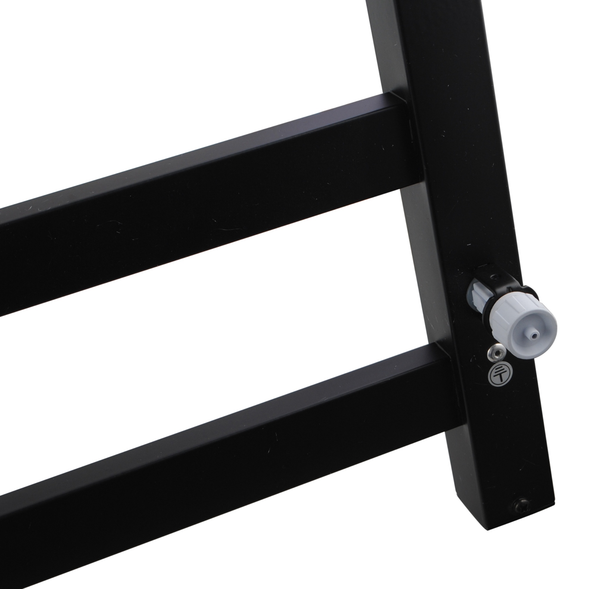 600 x 1000mm 9 Bar Bathroom Electric Stainless Steel Heated Towel Rail Rack Wall Mounted Tower Clothes Warmer Hanger Holder Black/Chrome