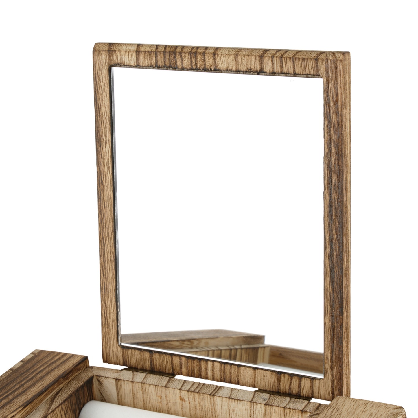 Large Capacity Wooden Jewellery Storage Box Rings Holder Necklaces Earrings Organizer Cabinet