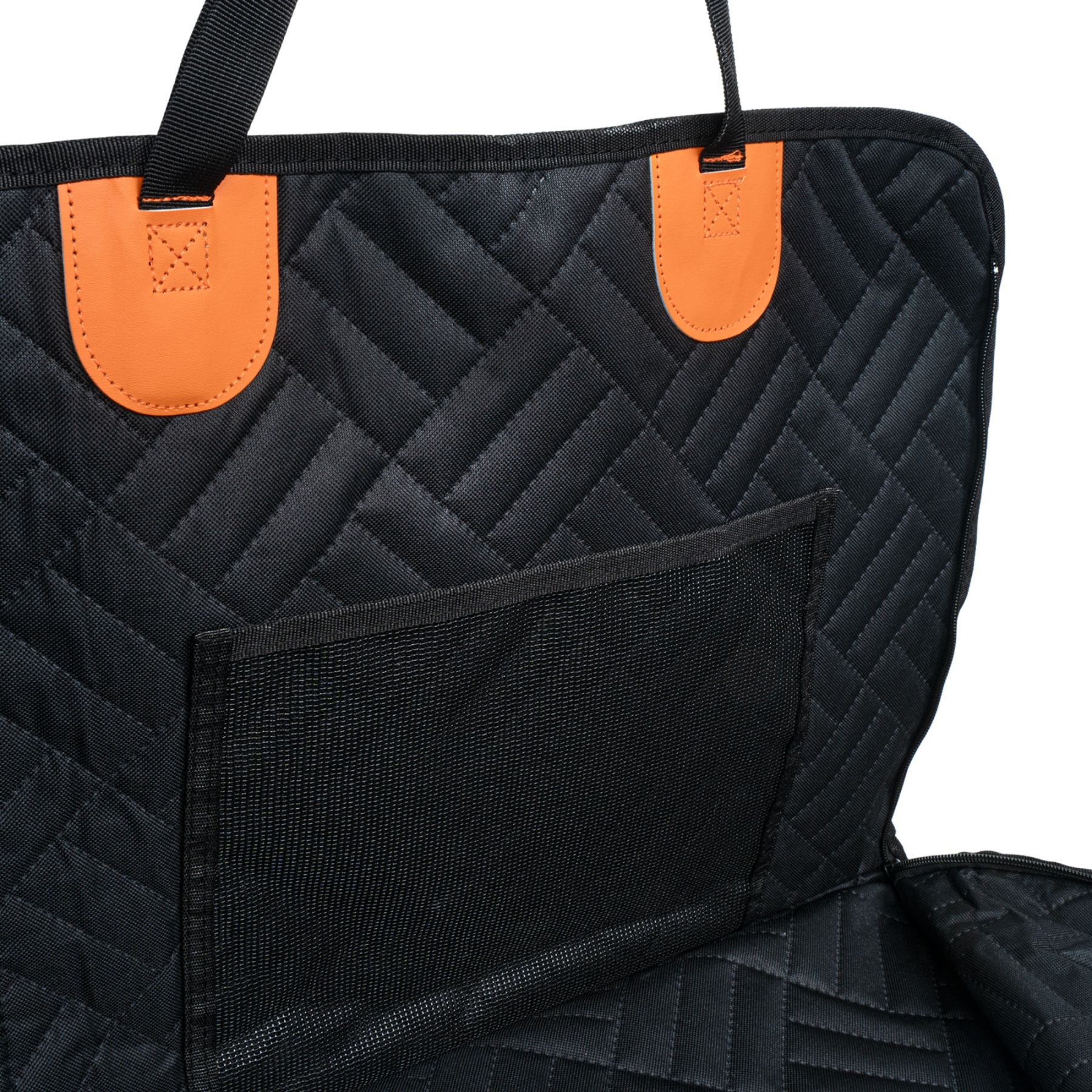 Waterproof Non-Slip Hard Bottom Pet Car Back Seat Dog Cat Car Seat Bed Car Extender Protector