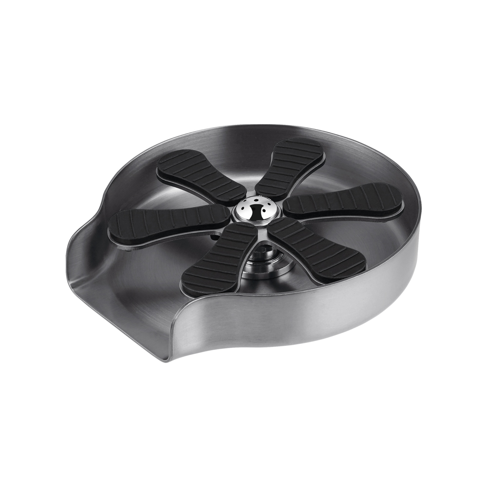 Kitchen Sink Stainless Steel Automatic Glass Rinser Cafe Bar Bottle Cup Washer Cleaner Silver/Black/Gunmetal Grey