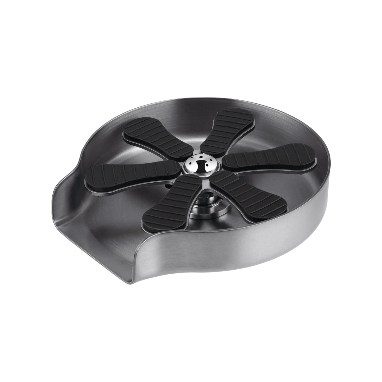 Kitchen Sink Stainless Steel Automatic Glass Rinser Cafe Bar Bottle Cup Washer Cleaner Silver/Black/Gunmetal Grey