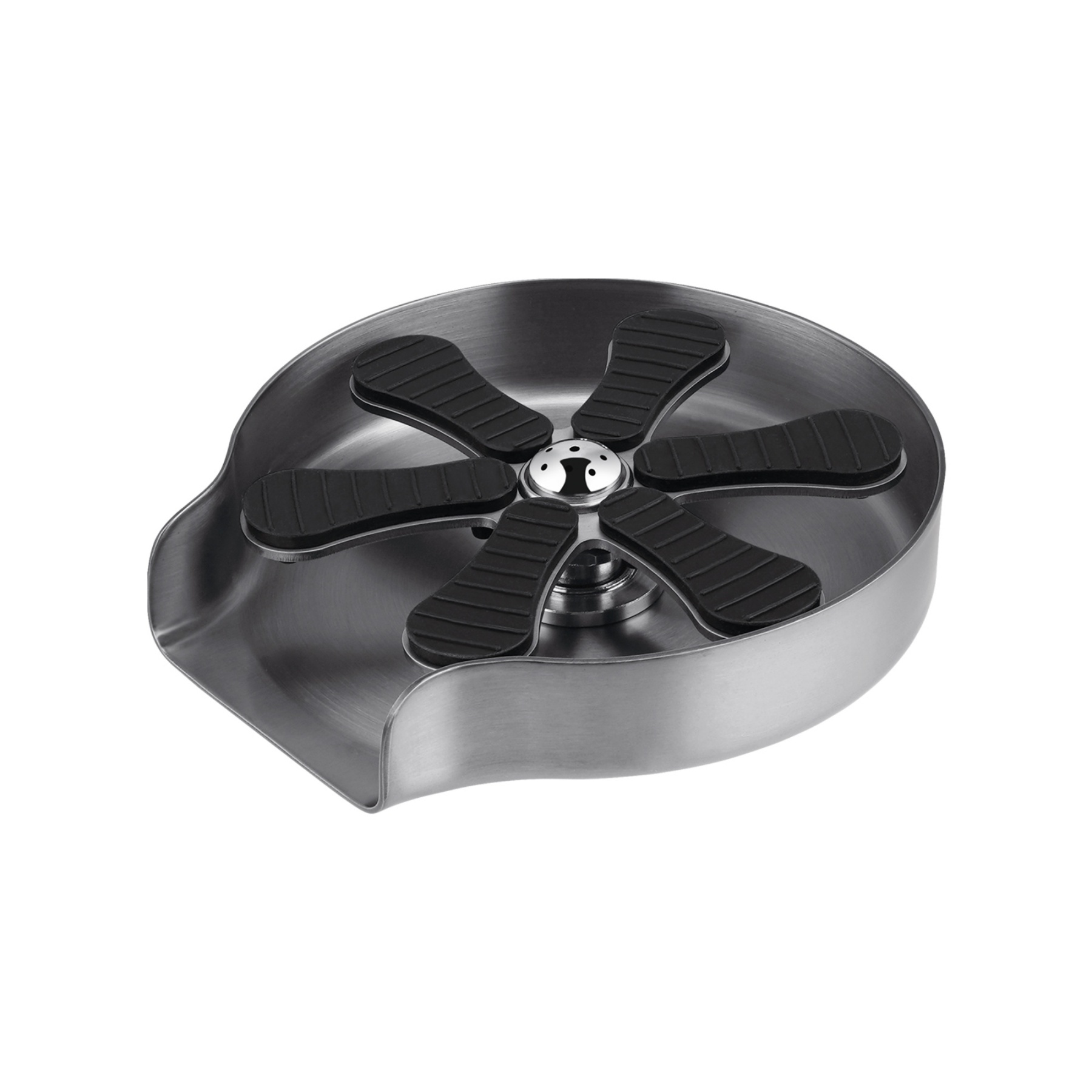 Kitchen Sink Stainless Steel Automatic Glass Rinser Cafe Bar Bottle Cup Washer Cleaner Silver/Black/Gunmetal Grey