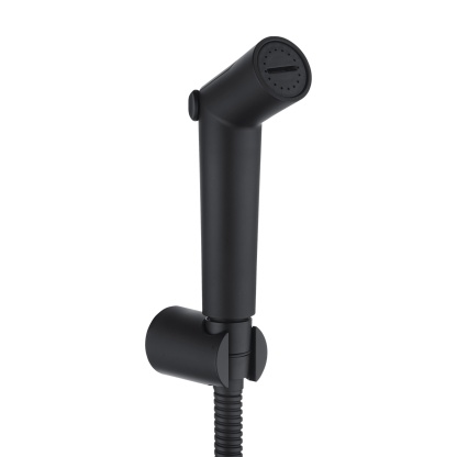 Bathroom Handheld Shower Head Bidet Spray Toilet Shattaf Spray Jet Douche Kit Chrome/Black