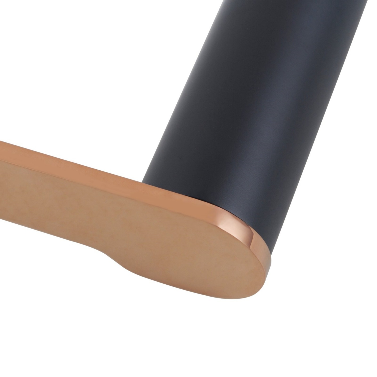 Stainless Steel Round Paper Roll Holder Wall Mounted Bathroom Toliet Tissue Hanger Hook Chrome/Nero Black/Black&Rose Gold