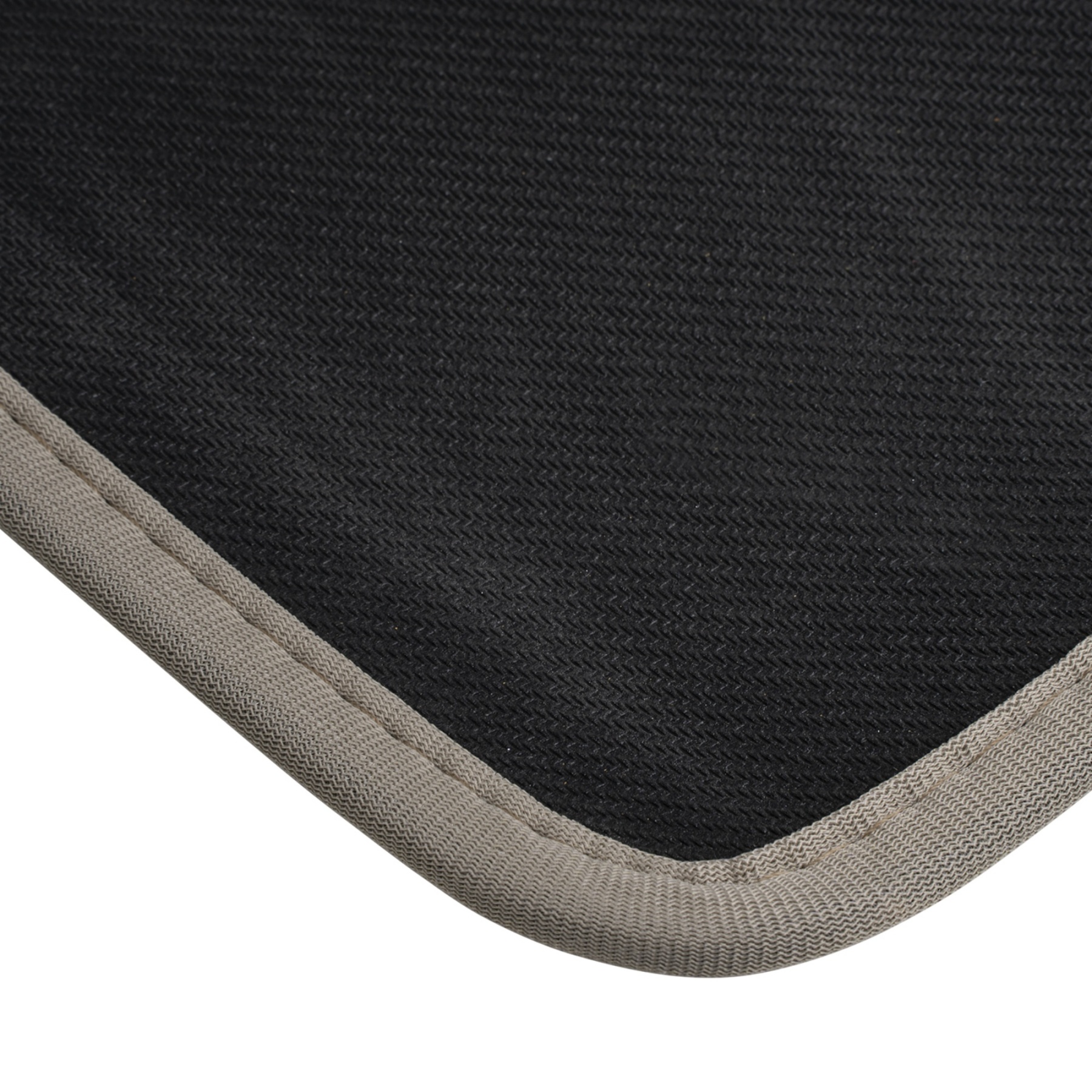 2 Piece 70cm 120cm Kitchen Floor Mat Set Non-Slip Home Laundry Hallway Rug Carpet Black/Khaki