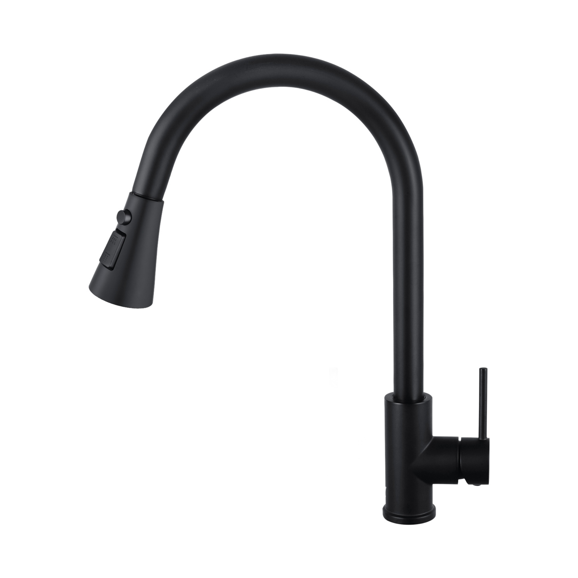 Stainless Steel 3 Function Pull Out Kitchen Sink Mixer Tap Laundry Basin 360° Swivel Spout Faucet Chrome/Black/Brushed Yellow Gold