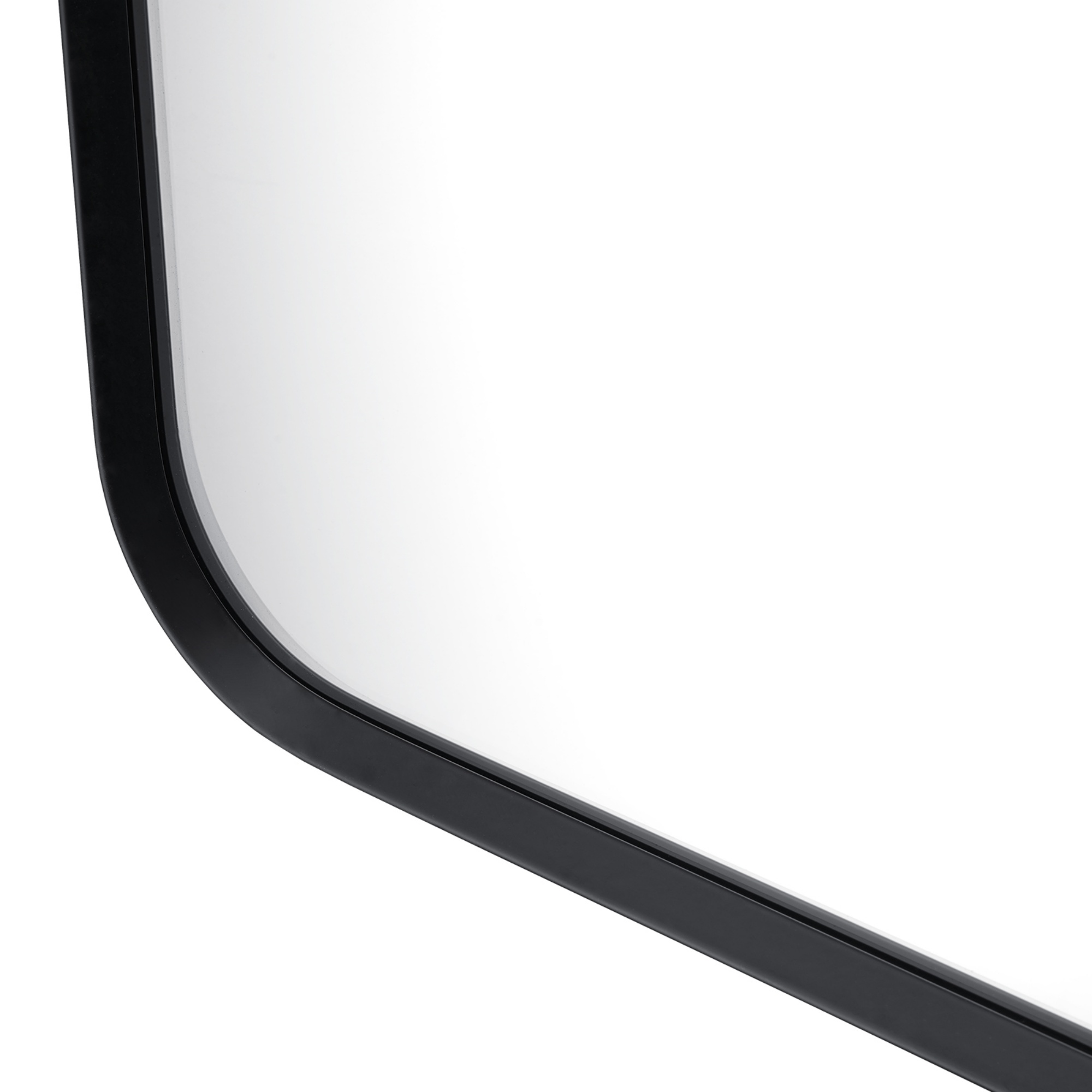 600mm x 900mm Bathroom Aluminium Framed Mirror Vanity Basin Wall Mounted Makeup Mirror Black/Gold