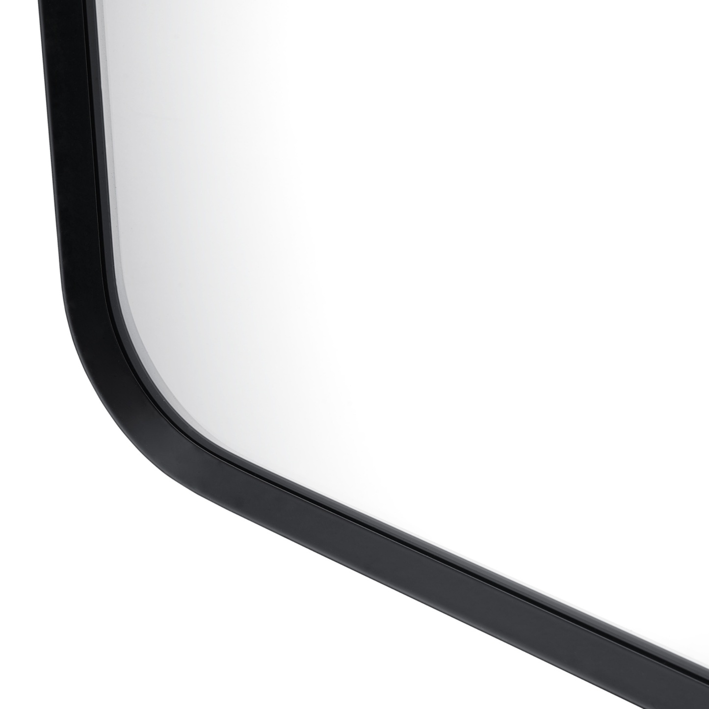 600mm x 900mm Bathroom Aluminium Framed Mirror Vanity Basin Wall Mounted Makeup Mirror Black/Gold