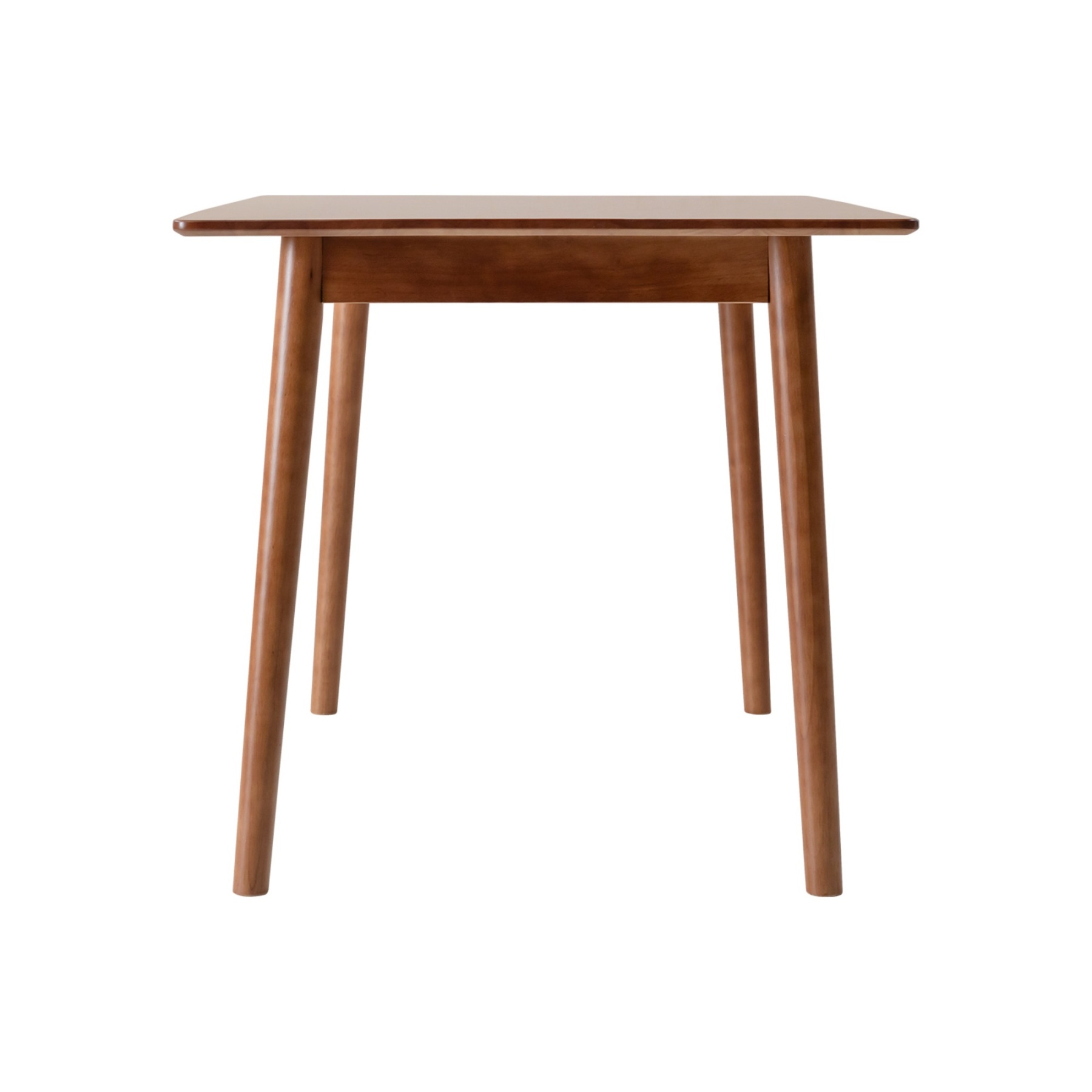 140cm Rectangle Wooden Dining Table for Home Kitchen Cafe Restaurant Walnut/Natural