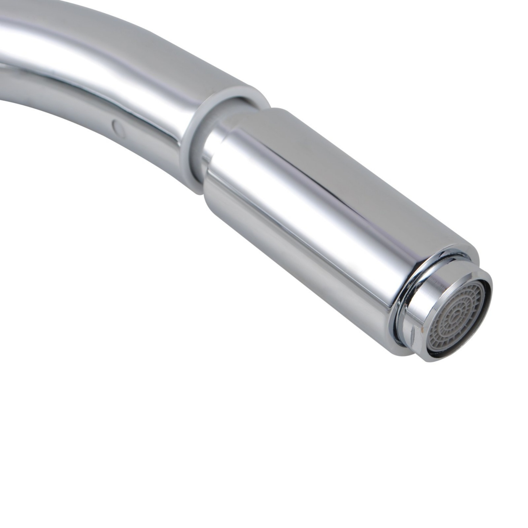 360° Swivel Pull Out Spout Kitchen Mixer Tap Kitchen Basin Sink Faucet Chrome / Matte Black / Brushed Yellow Gold