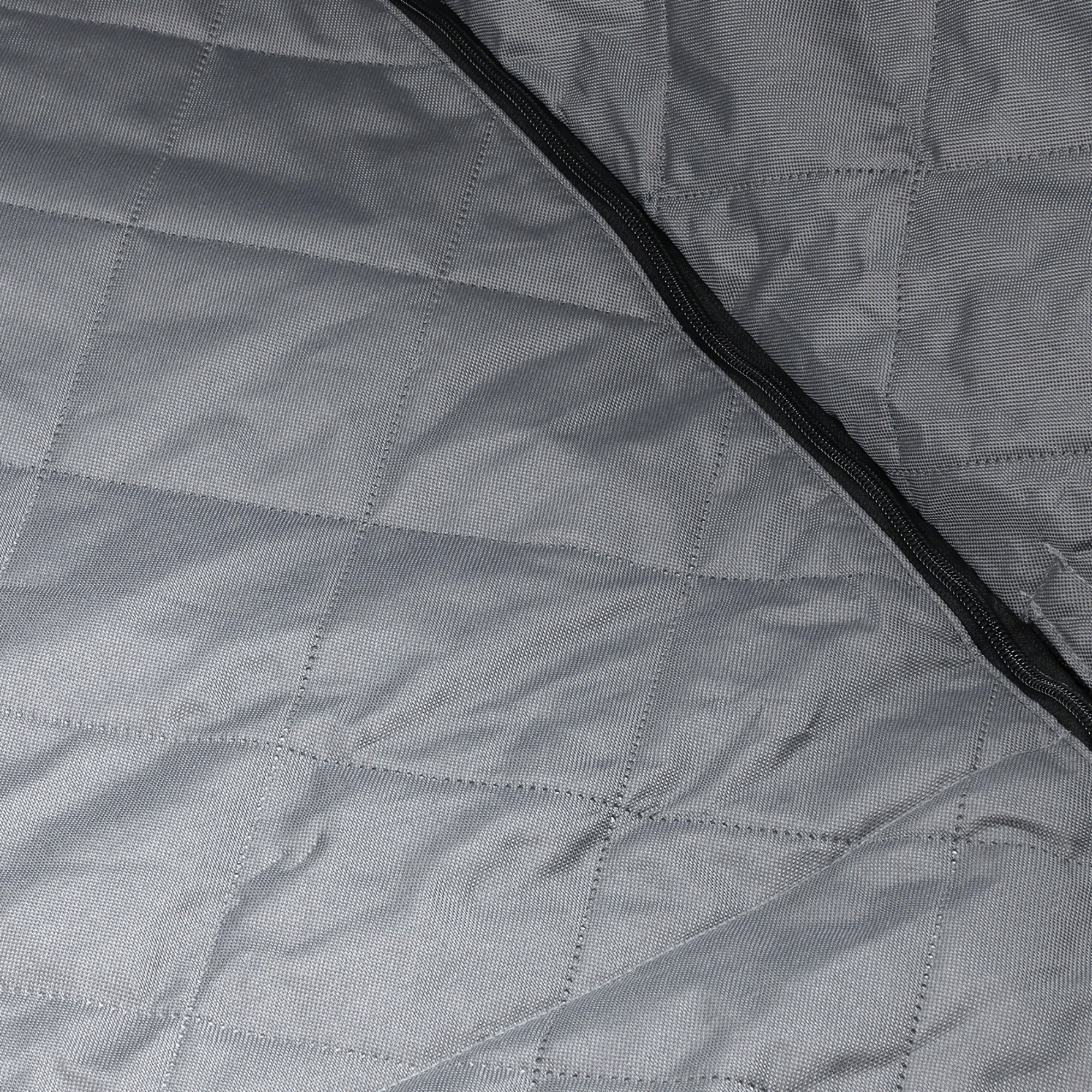 Large Water Proof Hard Bottom Pet Car Back Seat Cover Extendable Dog Cat Protector Mat Black/Grey