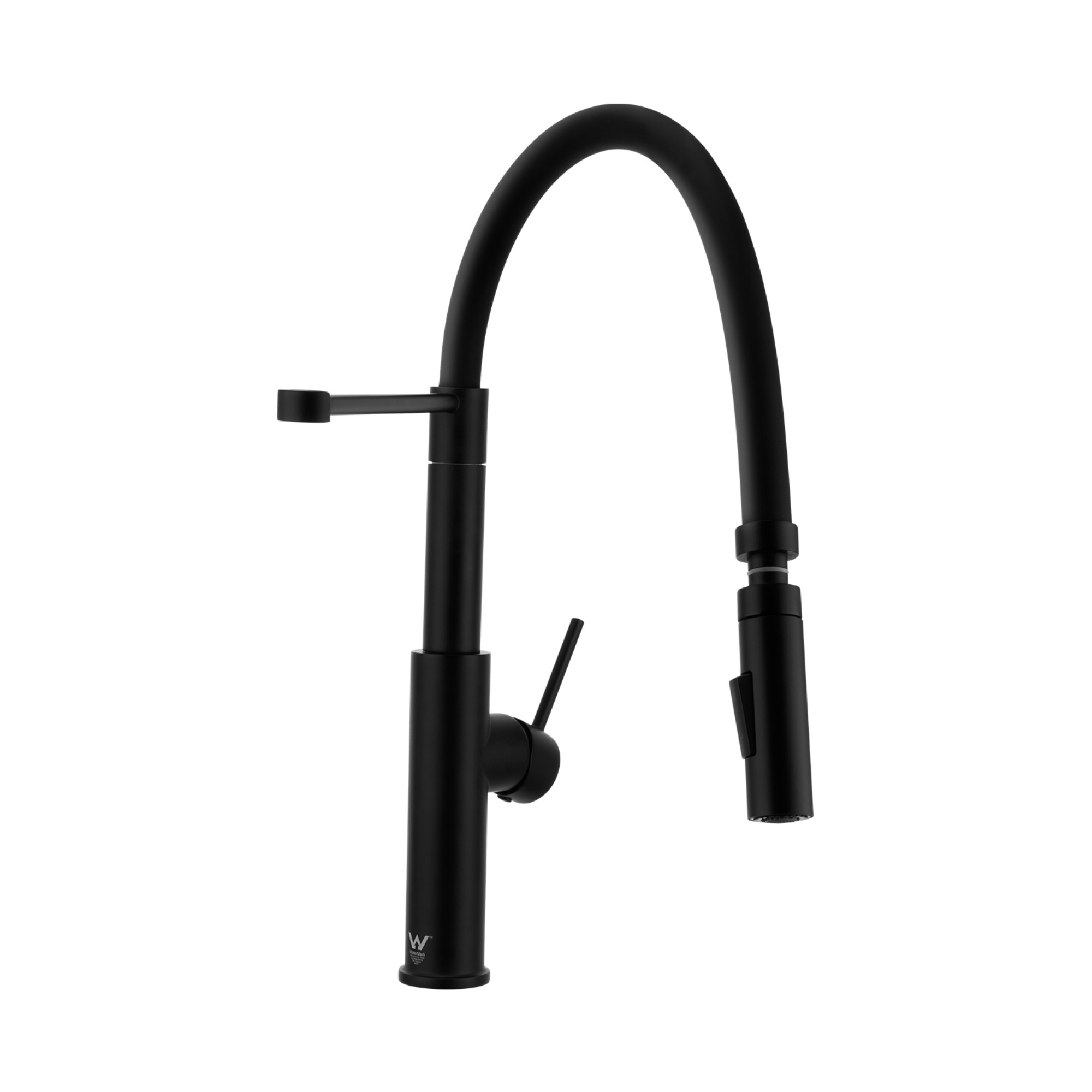 360° Swivel Pull-Out Kitchen Sink Mixer Tap 2 Function Laundry Basin Spout Faucet Chrome/Matte Black