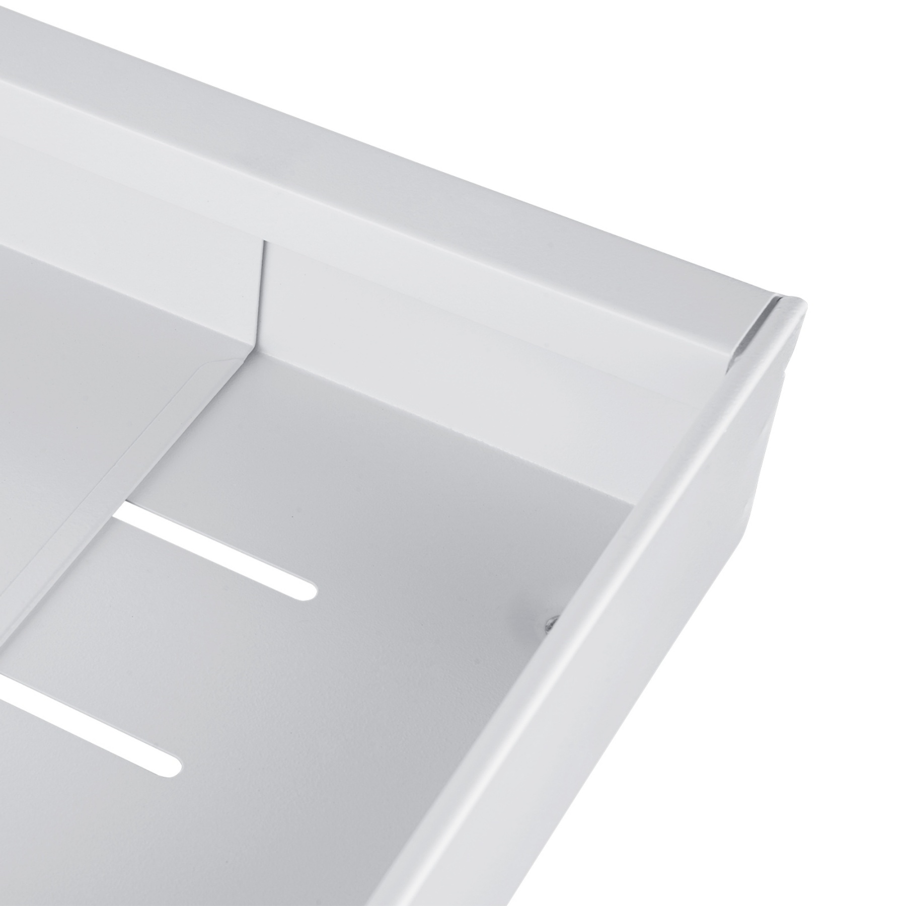 31-52cm Pull-Out Extendable Steel Cabinet Tray Kitchen Slide Drawer Organizer Rack Holder Storage Shelf