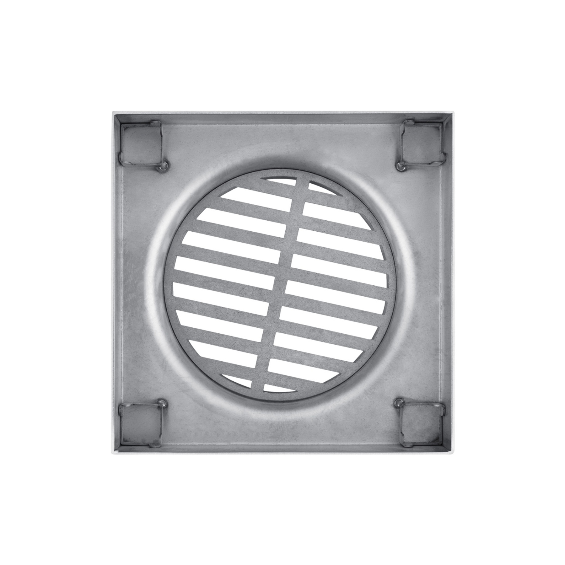 Bathroom Smart Tile Insert Square Floor Waste Shower Grate Drain Water Outlet Chrome/Black