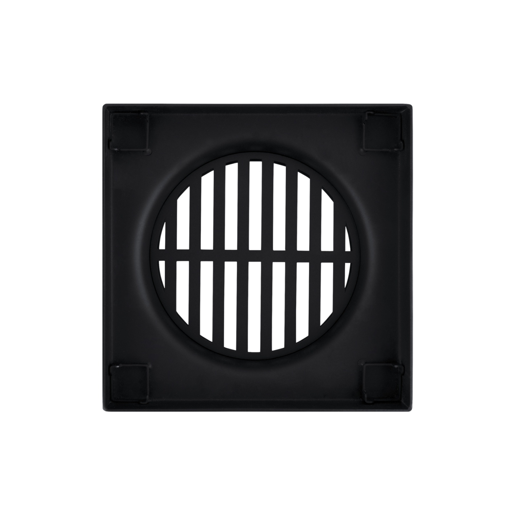 Bathroom Smart Tile Insert Square Floor Waste Shower Grate Drain Water Outlet Chrome/Black