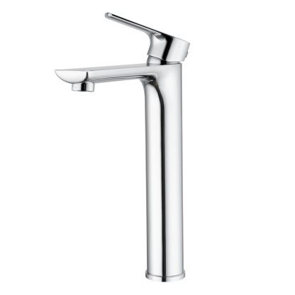 Bathroom Vainty Brass Basin Tall Mixer Tap Laundry Sink Counter Top Faucet Chrome/Matte Black/Brushed Yellow Gold