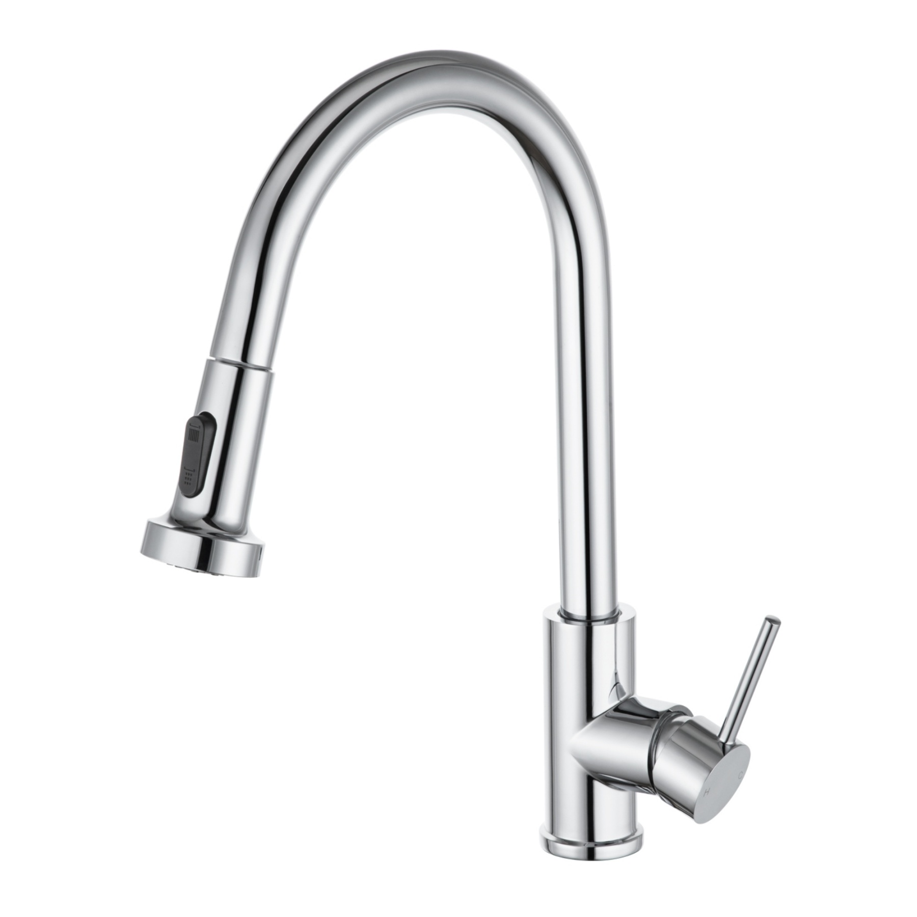 2 Function Pull-Out Button Spray Kitchen Sink Mixer Tap Laundry Basin Sink Swivel Faucet