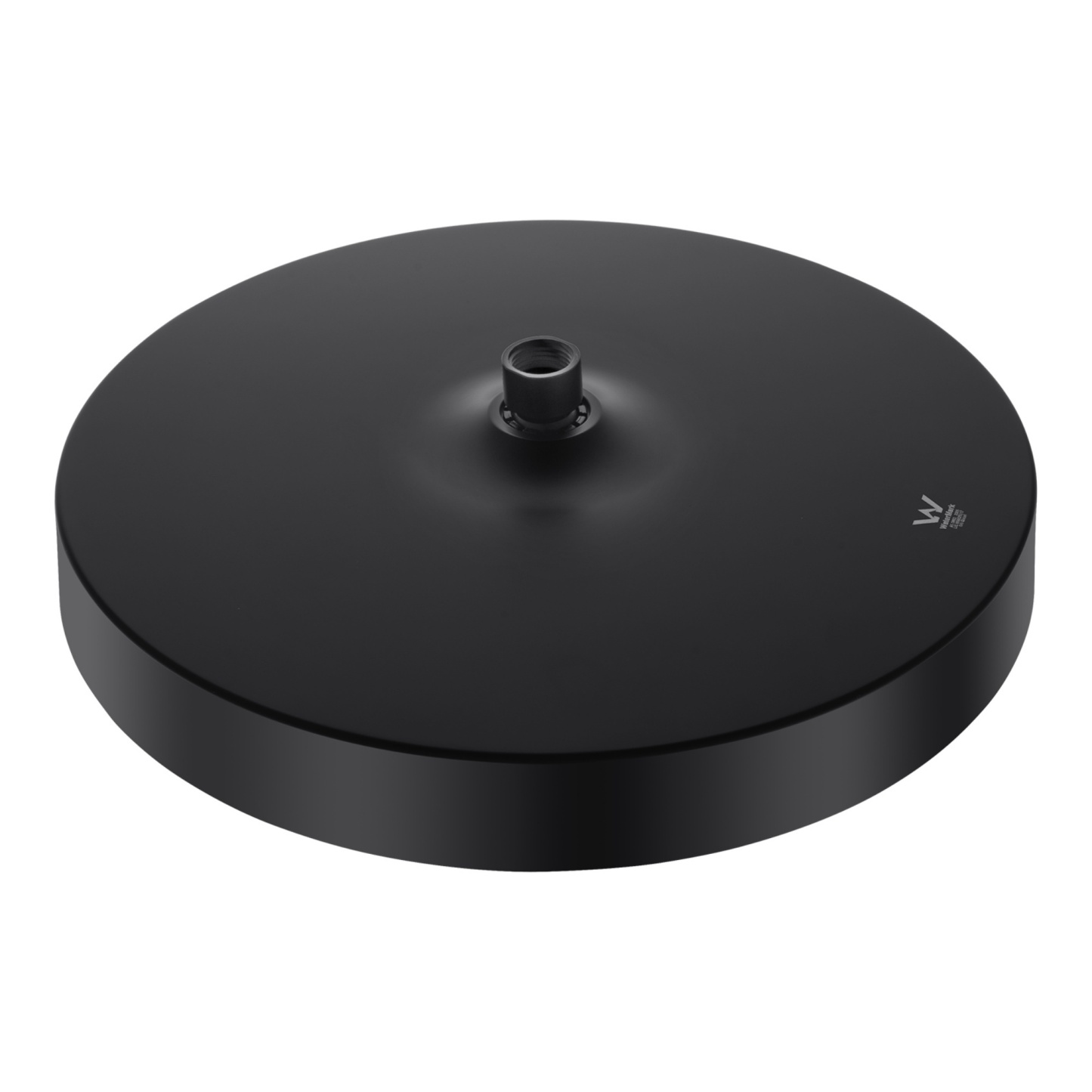 325mm 13'' Bathroom Round 360° Swivel Rainfall Overhead Shower Head Rose For Wall Arm Rail Chrome/Black