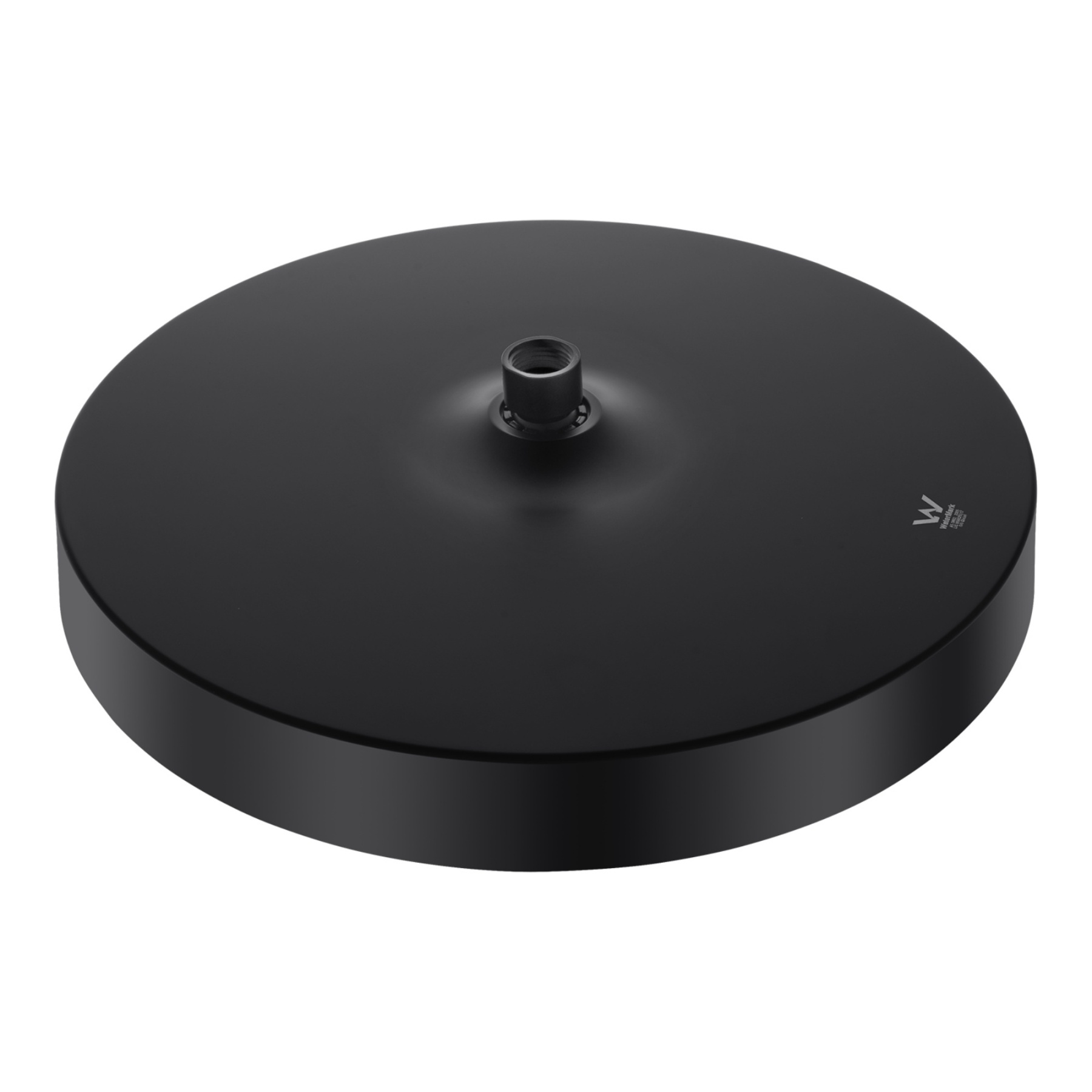 13'' Round Bath Shower Head Set Bathroom Swivel Overhead Shower Head Gooseneck Wall Shower Arm Chrome/Black