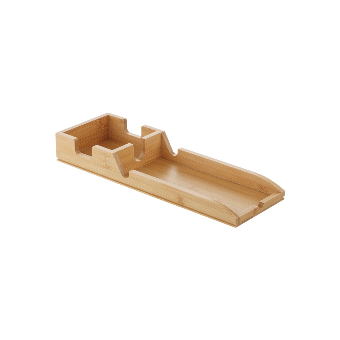 Multi-functional Bamboo Slide-Away Sofa Armrest Tray for Drinks Cellphone Remote Snacks Detachable Couch Arm Cup Holder Tray