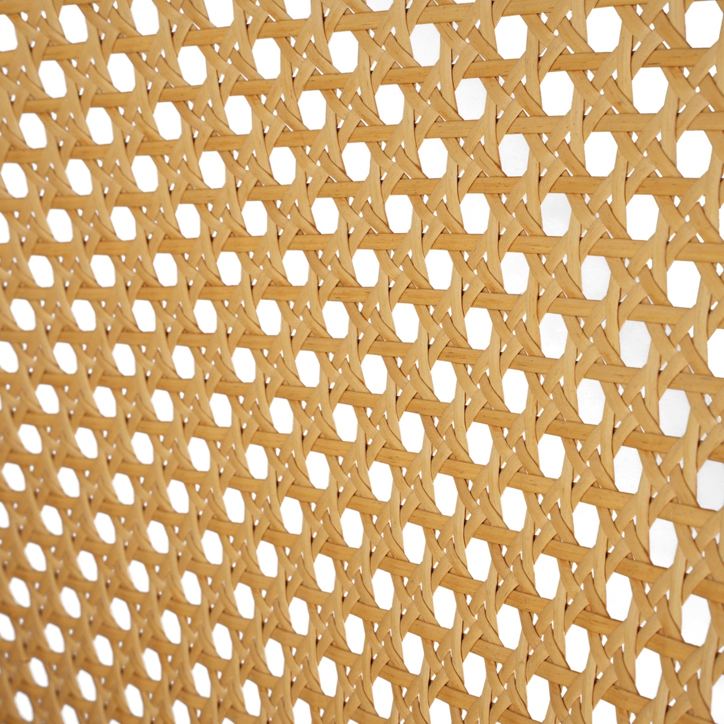 PU Leather Dining Side Chairs Curved Rattan Back Seat Metal Legs Set of 2 Black/White(Natural)