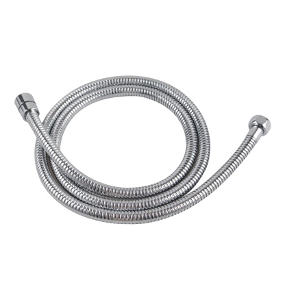 Round Swivel Handheld Shower Head Holder 1.5m Shower Hose Wall Mounted G1/2 Water Inlet Connector Chrome/Black