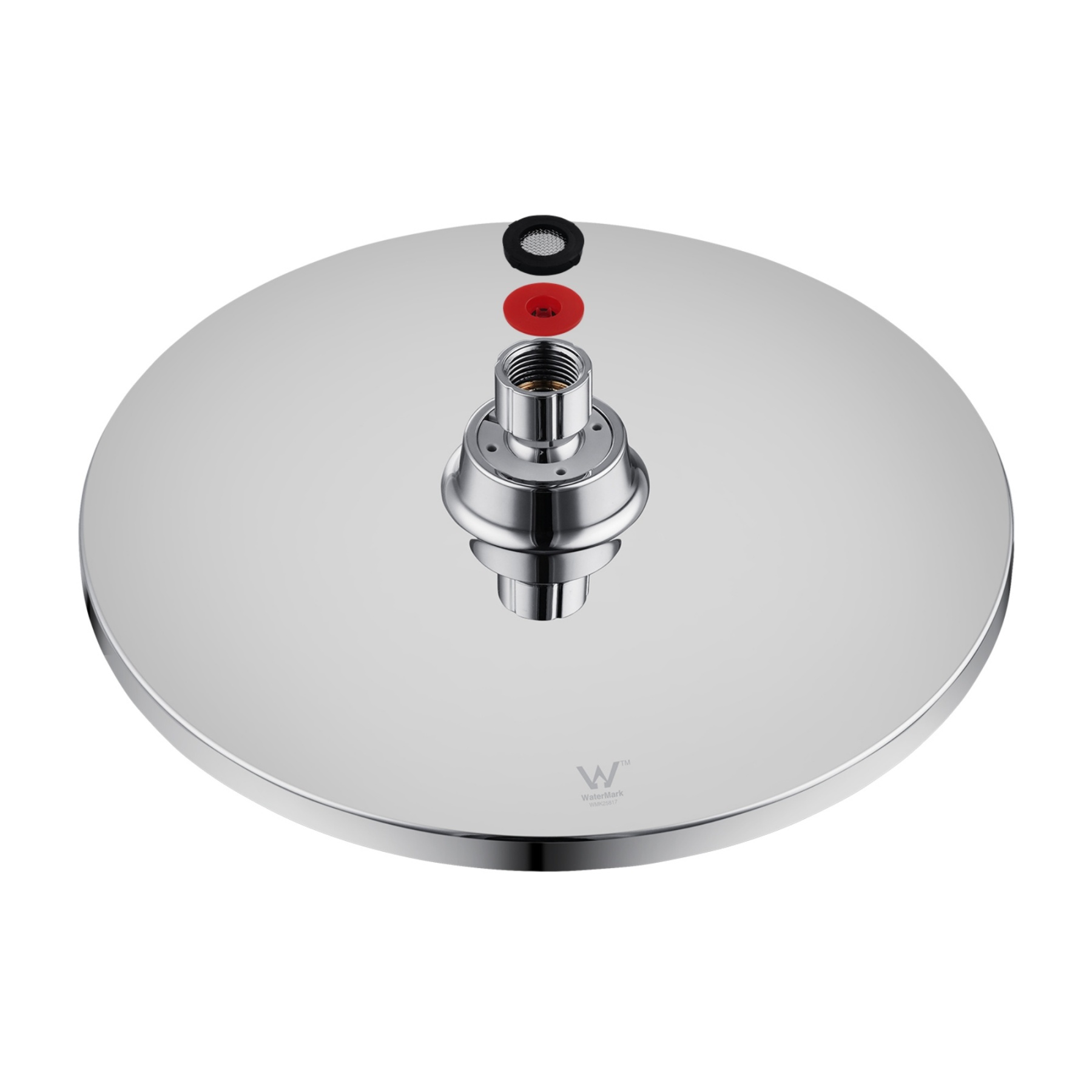 10'' Chrome Round Shower Head 360° Swivel Bath Rainfall Shower Head Rose