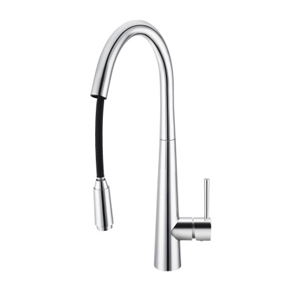 360° Swivel Spout Pull Out Kitchen Mixer Tap Kitchen Basin Laundry Sink Faucet
