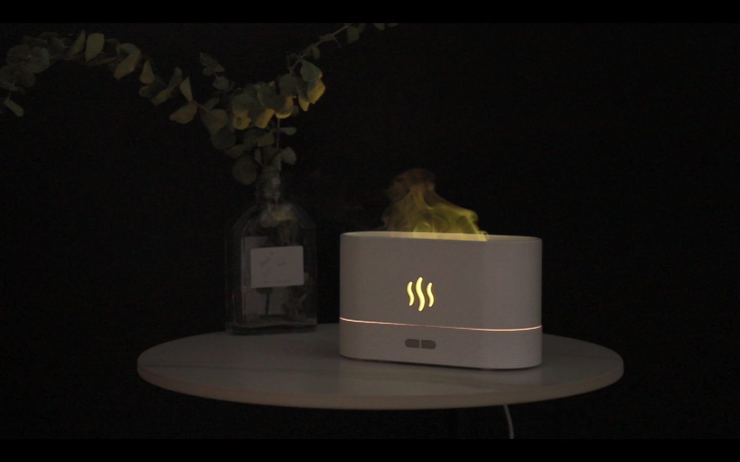Aromatherapy Diffuser 7 Colours LED Light Ultrasonic Oil Humidifier Air Purifier