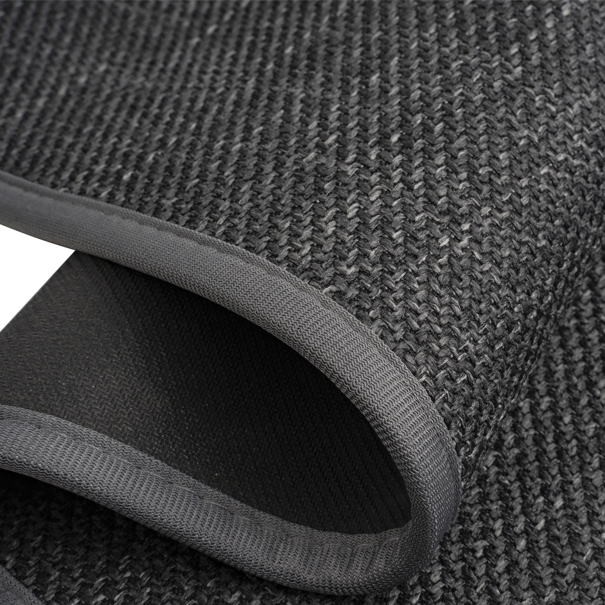 2 Piece 70cm 120cm Kitchen Floor Mat Set Non-Slip Home Laundry Hallway Rug Carpet Black/Khaki