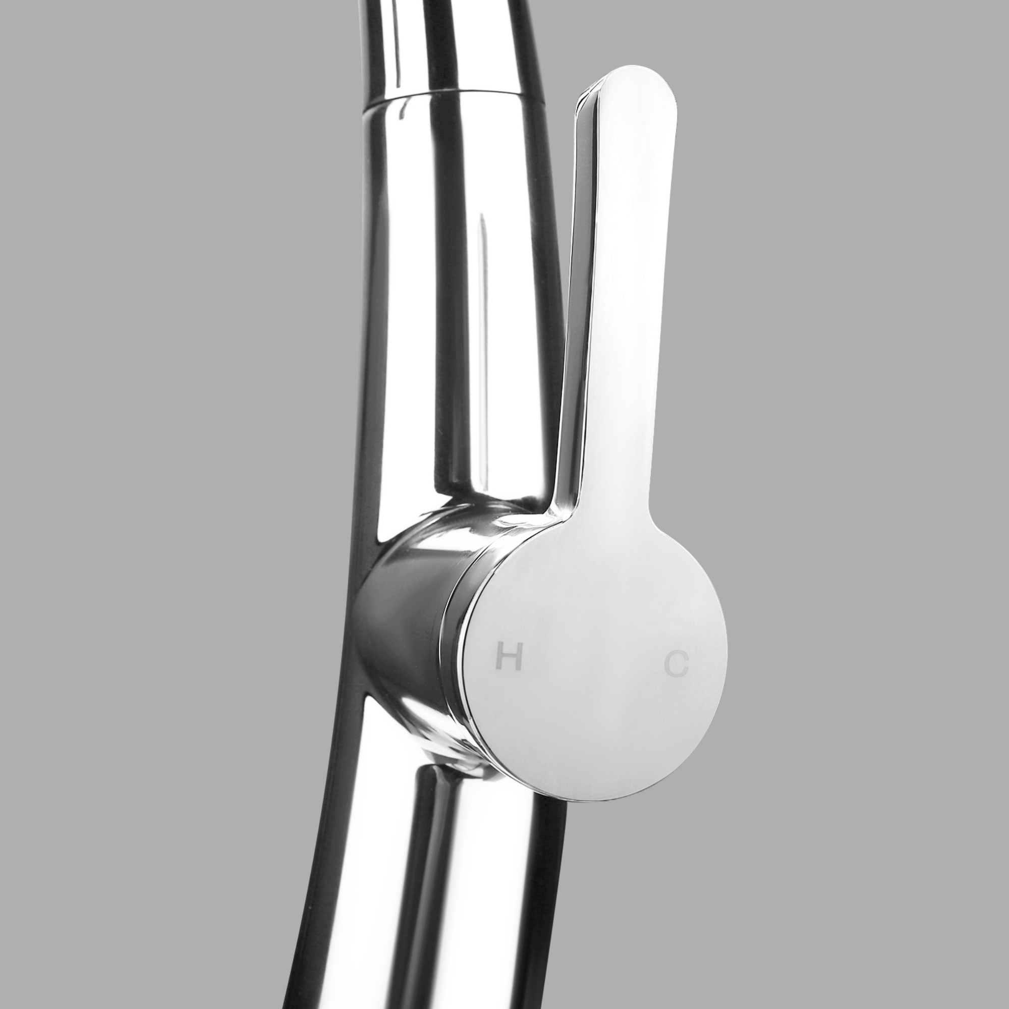 Brass 2 Spray Pattern Pull Out Kitchen Laundry Sink Basin Mixer Tap 360° Swivel Spout Deck-mounted Vanity Faucet Chrome/Black/Yellow Gold