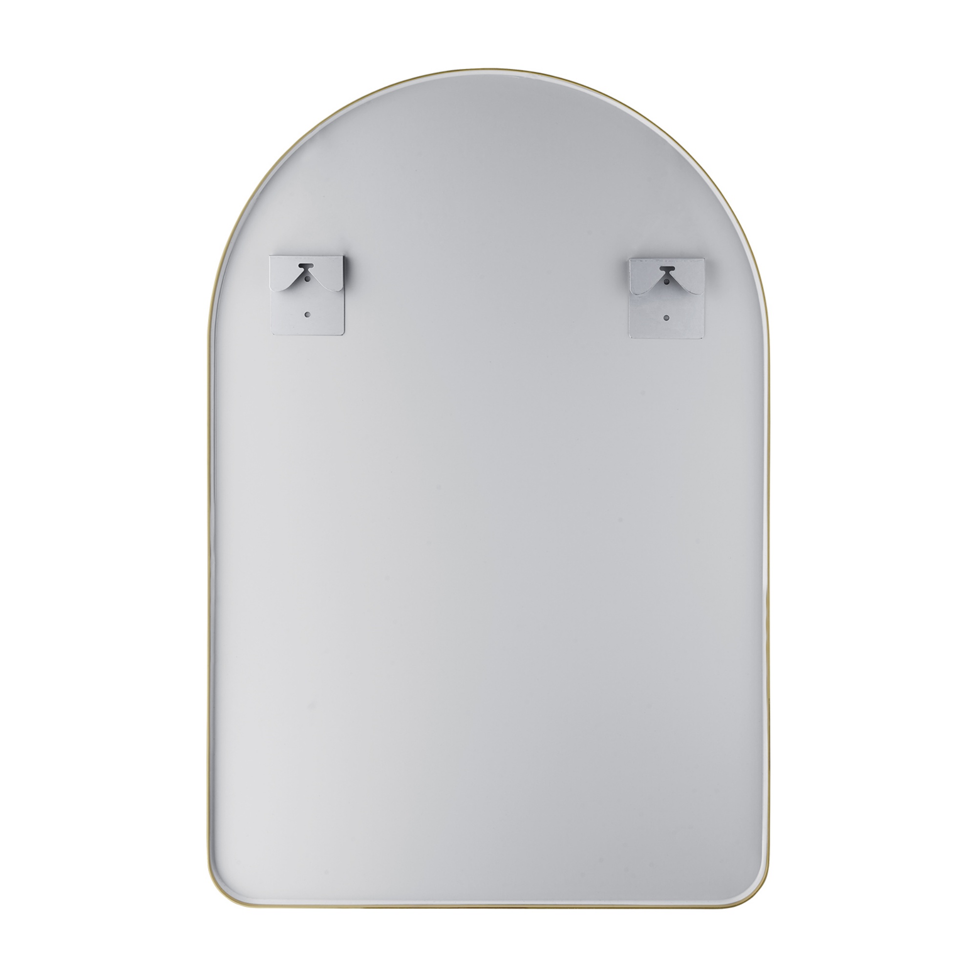 600mm x 900mm Bathroom Aluminium Framed Mirror Vanity Basin Wall Mounted Makeup Mirror Black/Gold