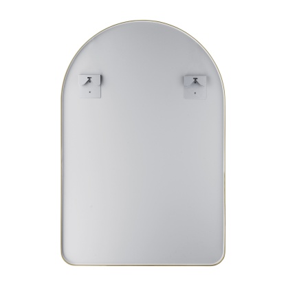 600mm x 900mm Bathroom Aluminium Framed Mirror Vanity Basin Wall Mounted Makeup Mirror Black/Gold