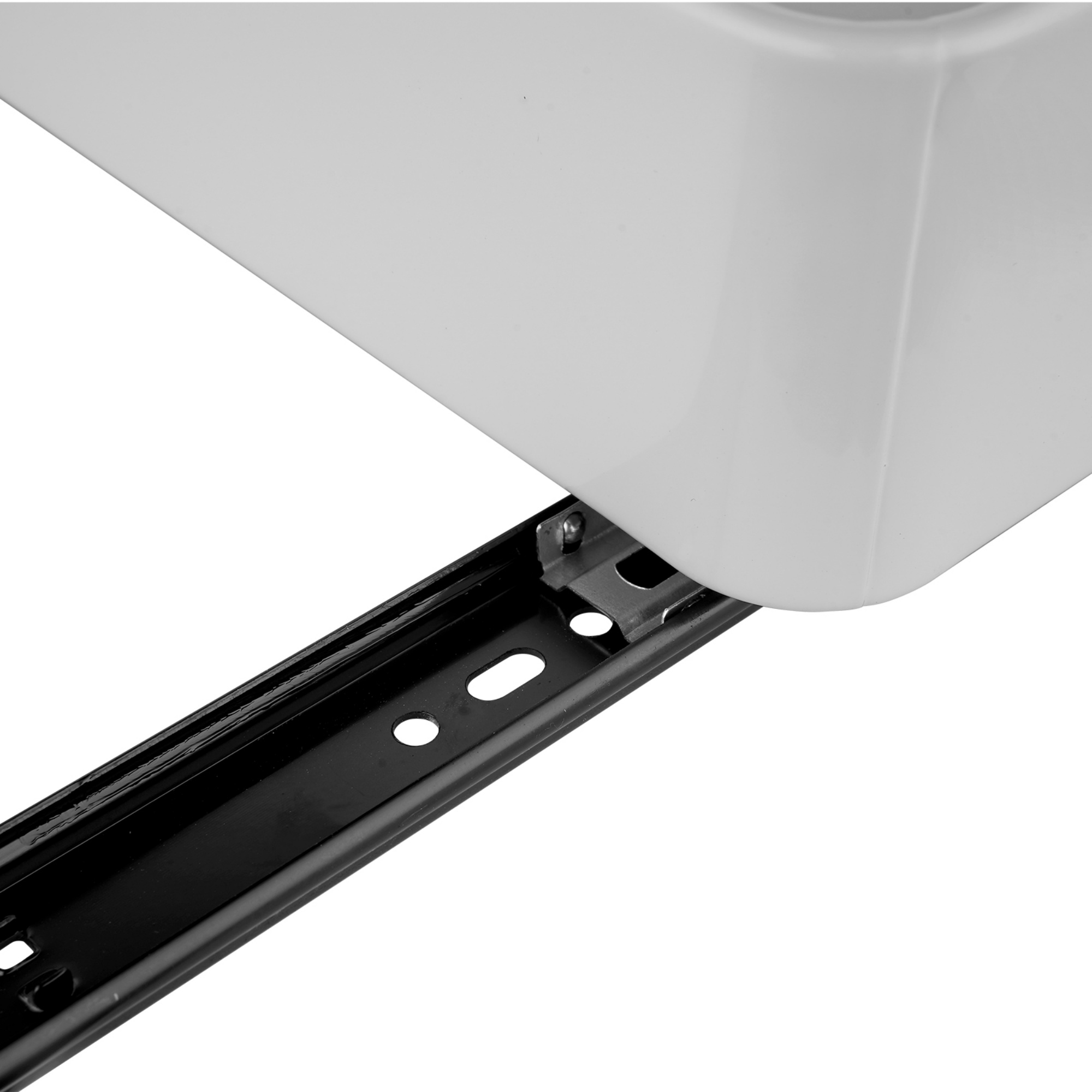 Kitchen Under Sink Pull-Out Cabinet Tray Sliding Storage Drawer Shelf Rack White/Black