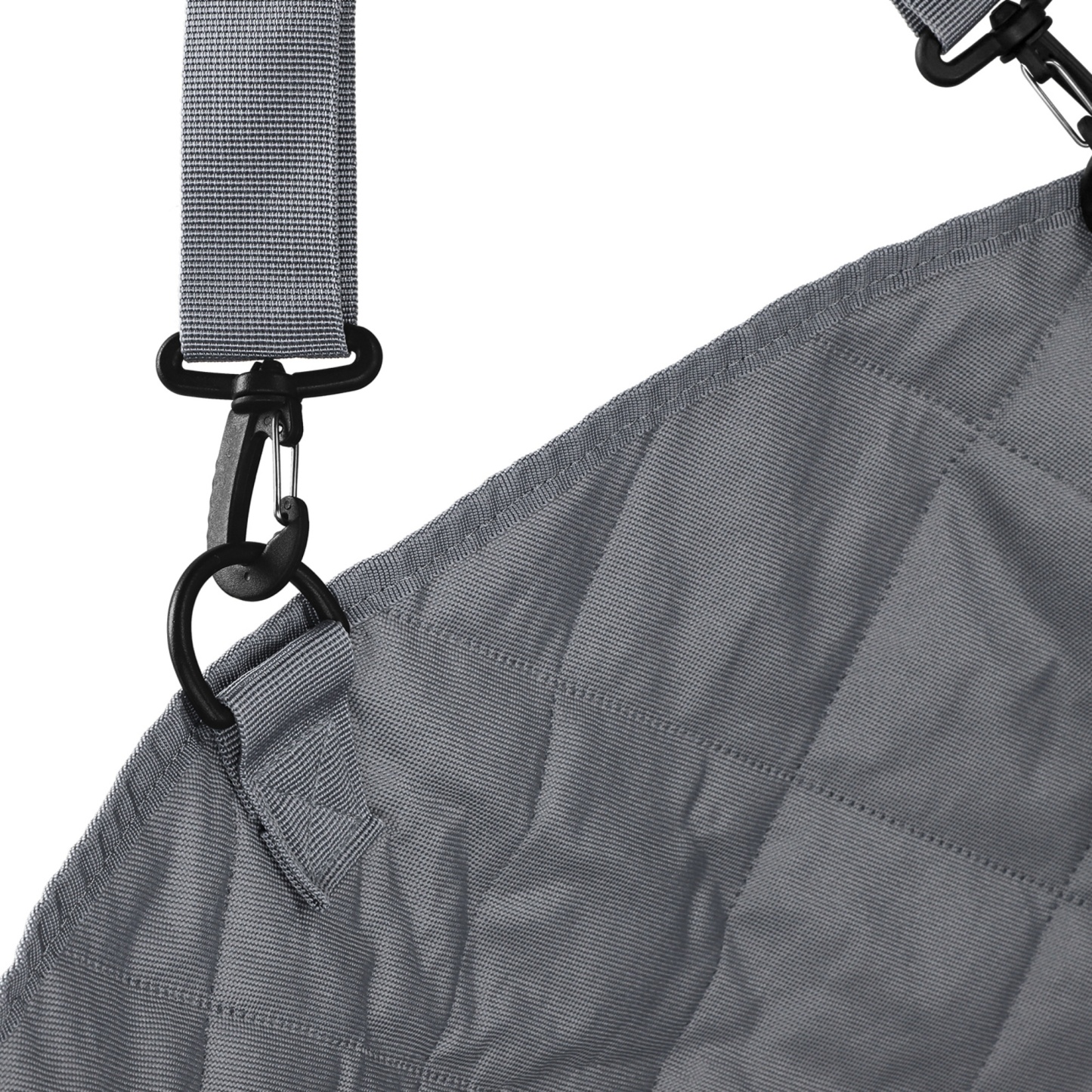 Large Water Proof Hard Bottom Pet Car Back Seat Cover Extendable Dog Cat Protector Mat Black/Grey