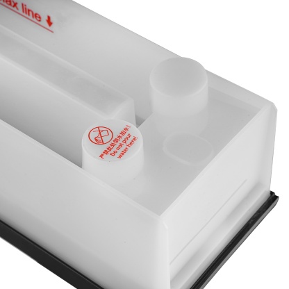 7 Colour Flame Remote Control Aromatherapy Diffuser 3 Timer Sound Reactive Air Humidification Black/White