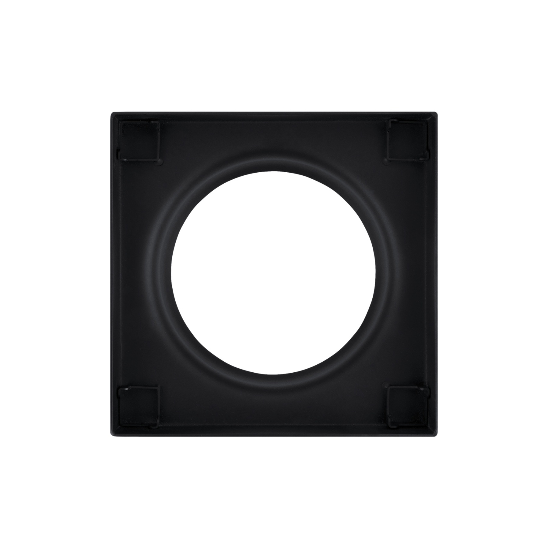 Bathroom Smart Tile Insert Square Floor Waste Shower Grate Drain Water Outlet Chrome/Black