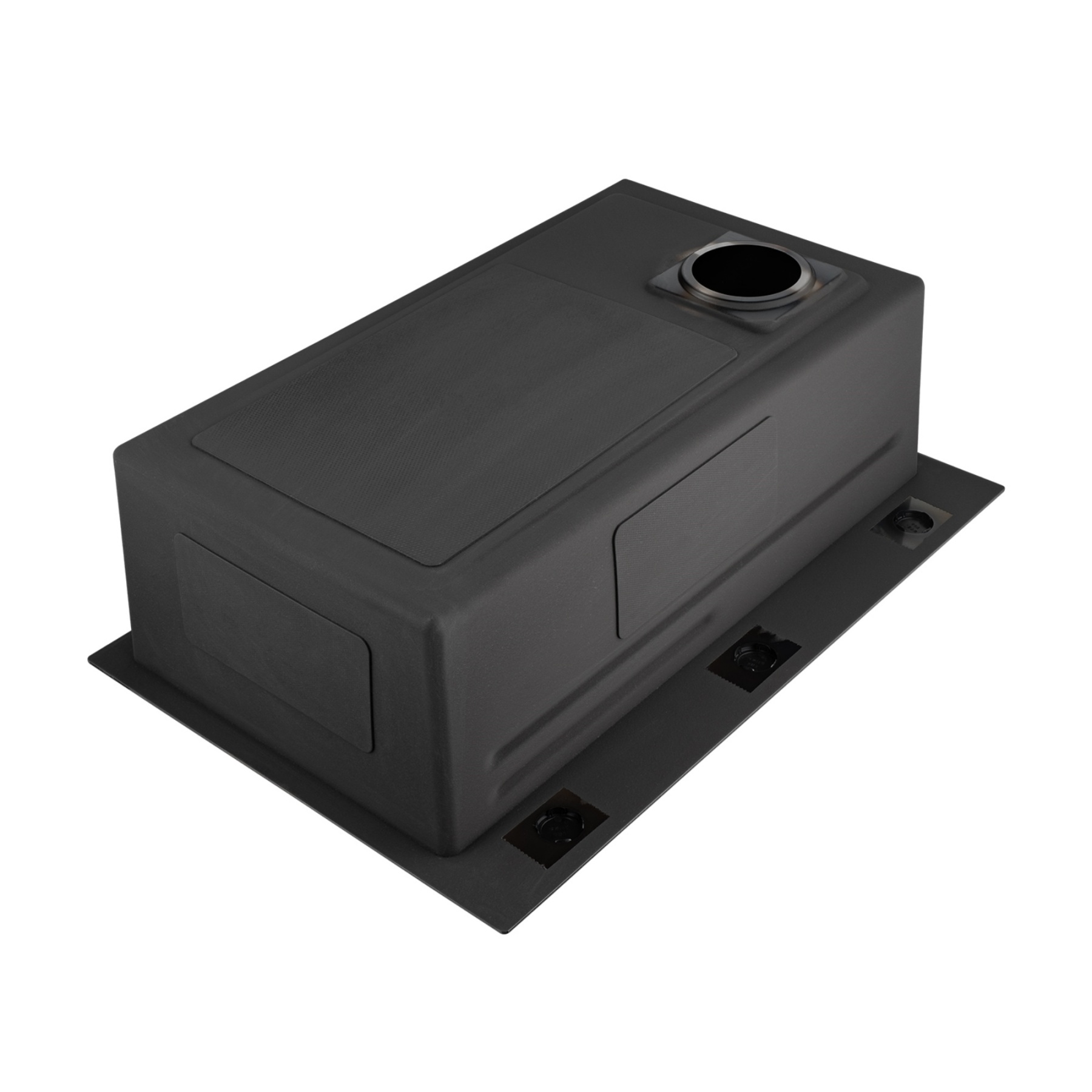 Stainless Steel Single Bowl Counter Top Control Kitchen Sink Smart Drainage Detachable Colander Satin Brush/Dark Grey/Yellow Gold