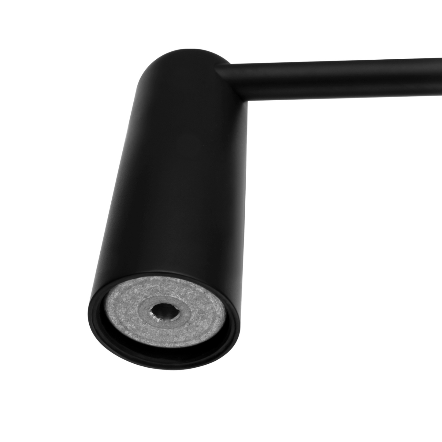 Round Stainless Steel 600mm Single Towel Rail Rack Bathroom Wall Mounted Towel Clothes Holder Hanger Chrome/Matte Black/Brushed Yellow Gold