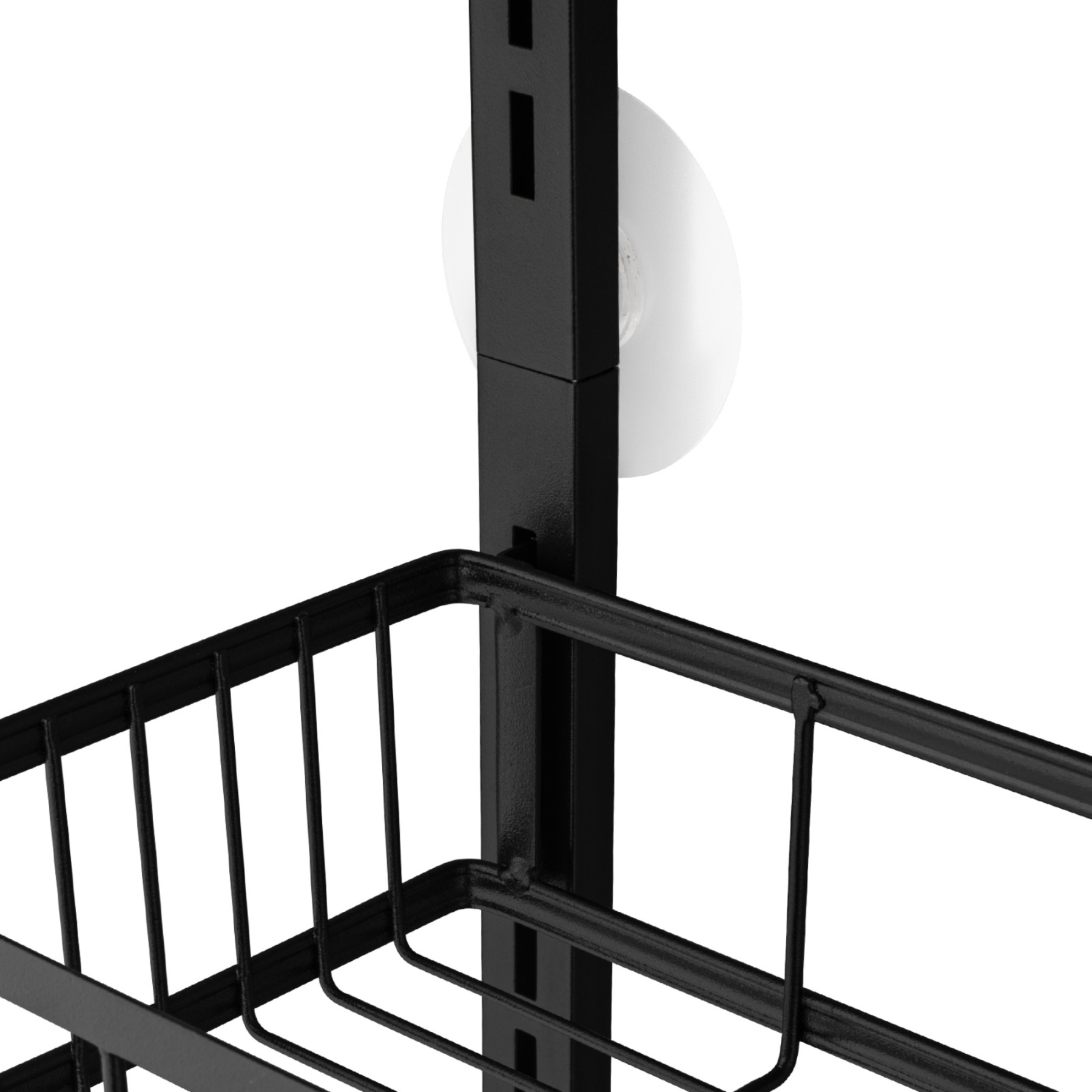 6 Tier Black Shower Caddy Storage Rack Basket Bathroom Kitchen Overdoor Hanging Holder Organizer Shelf