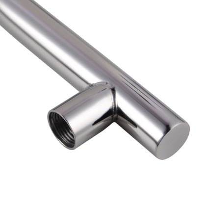 Round Gooseneck Wall Mounted Shower Arm Bathroom Extension Shower Arm for Rain Shower Head Set Chrome/Matte Black