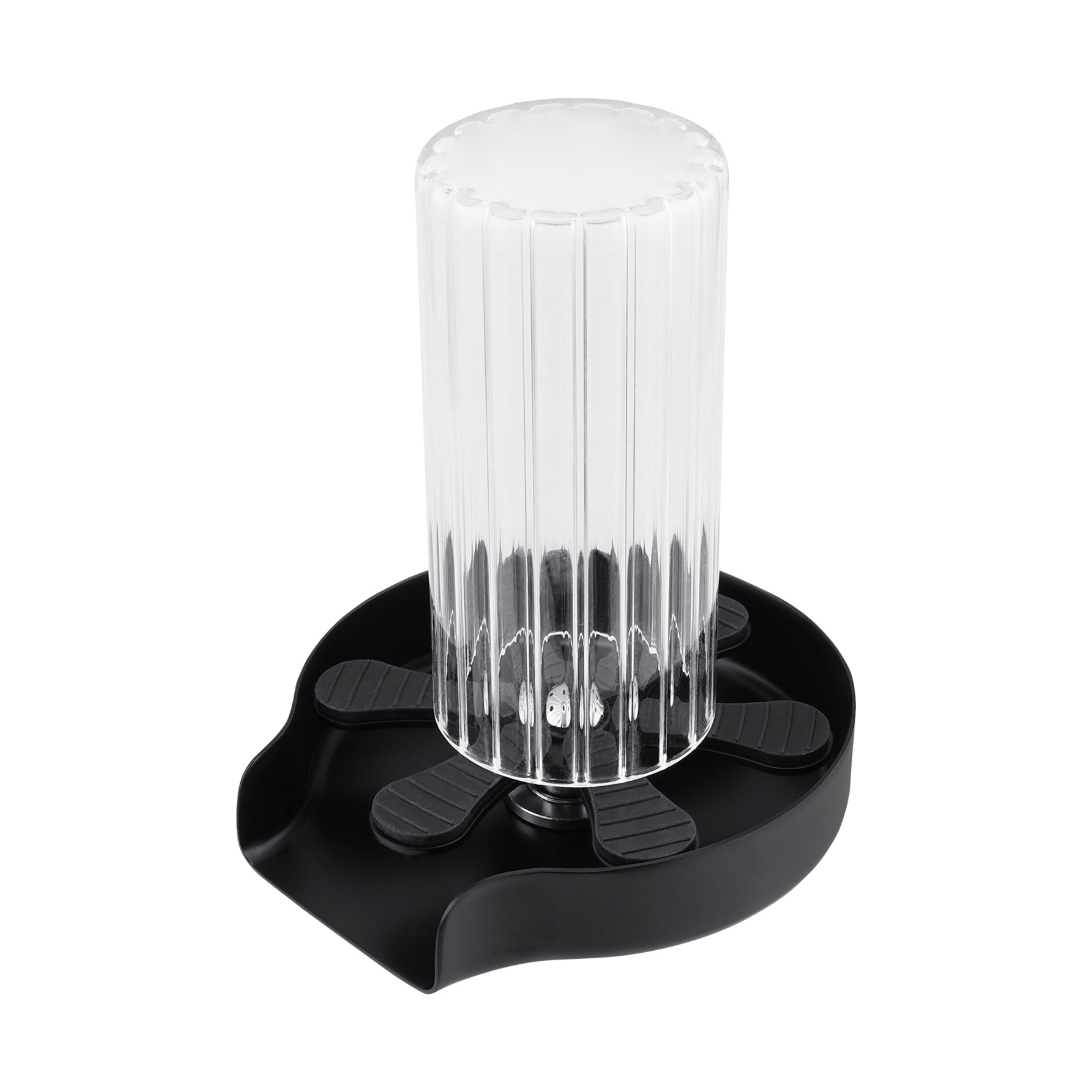 Kitchen Sink Stainless Steel Automatic Glass Rinser Cafe Bar Bottle Cup Washer Cleaner Silver/Black/Gunmetal Grey