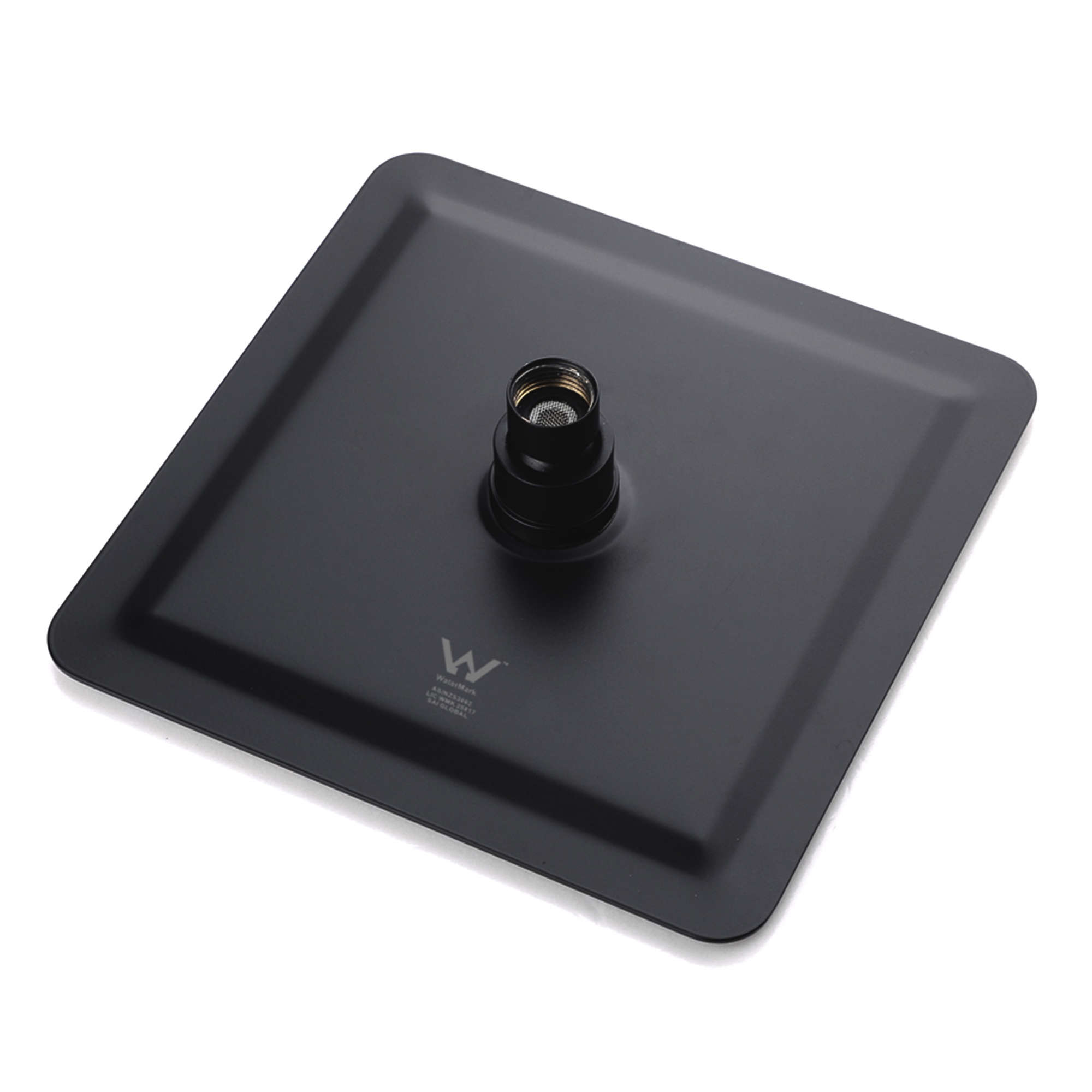 200mm 8'' Stainless Steel Square Thin Overhead Shower Head Bathroom Rainfall Shower Rose Chrome/Matte Black