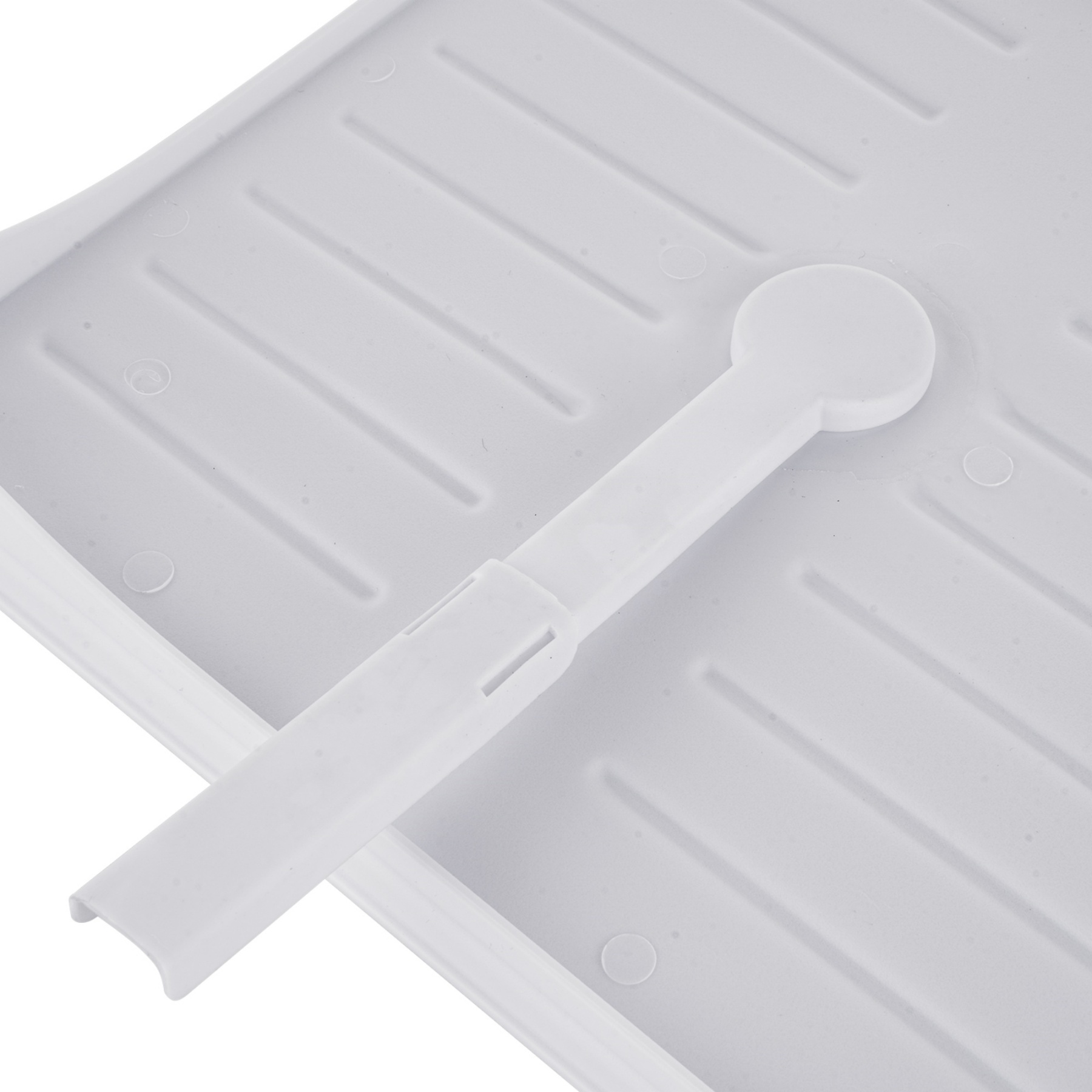 Kitchen Sink Drain Storage Rack Dish Bowl Cup Cutlery Drying Holder Black / White