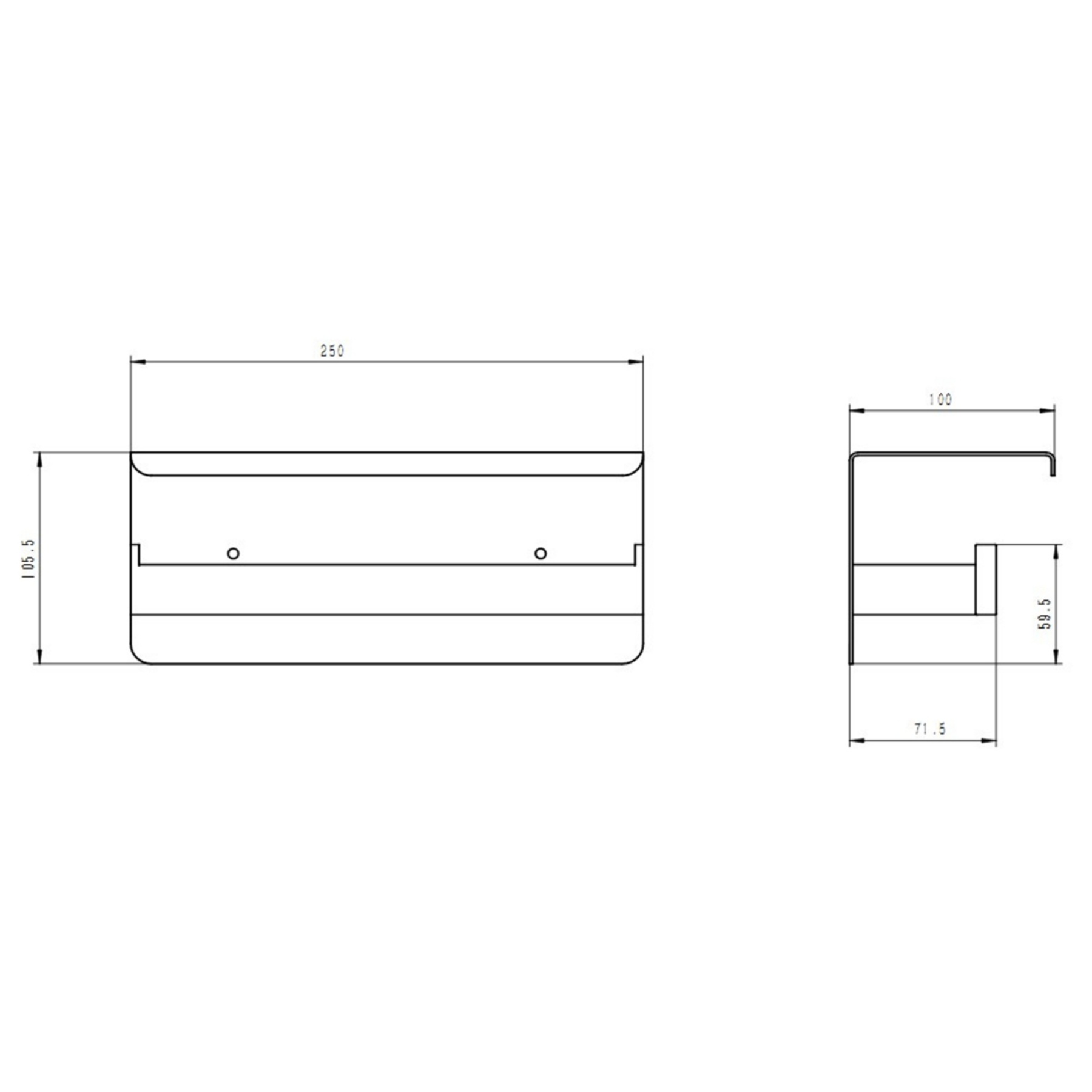 Stainless Steel Wall Mounted Double Toilet Paper Roll Holder With Cover Bathroom Toilet Tissue Hanger Hook Chrome/Black