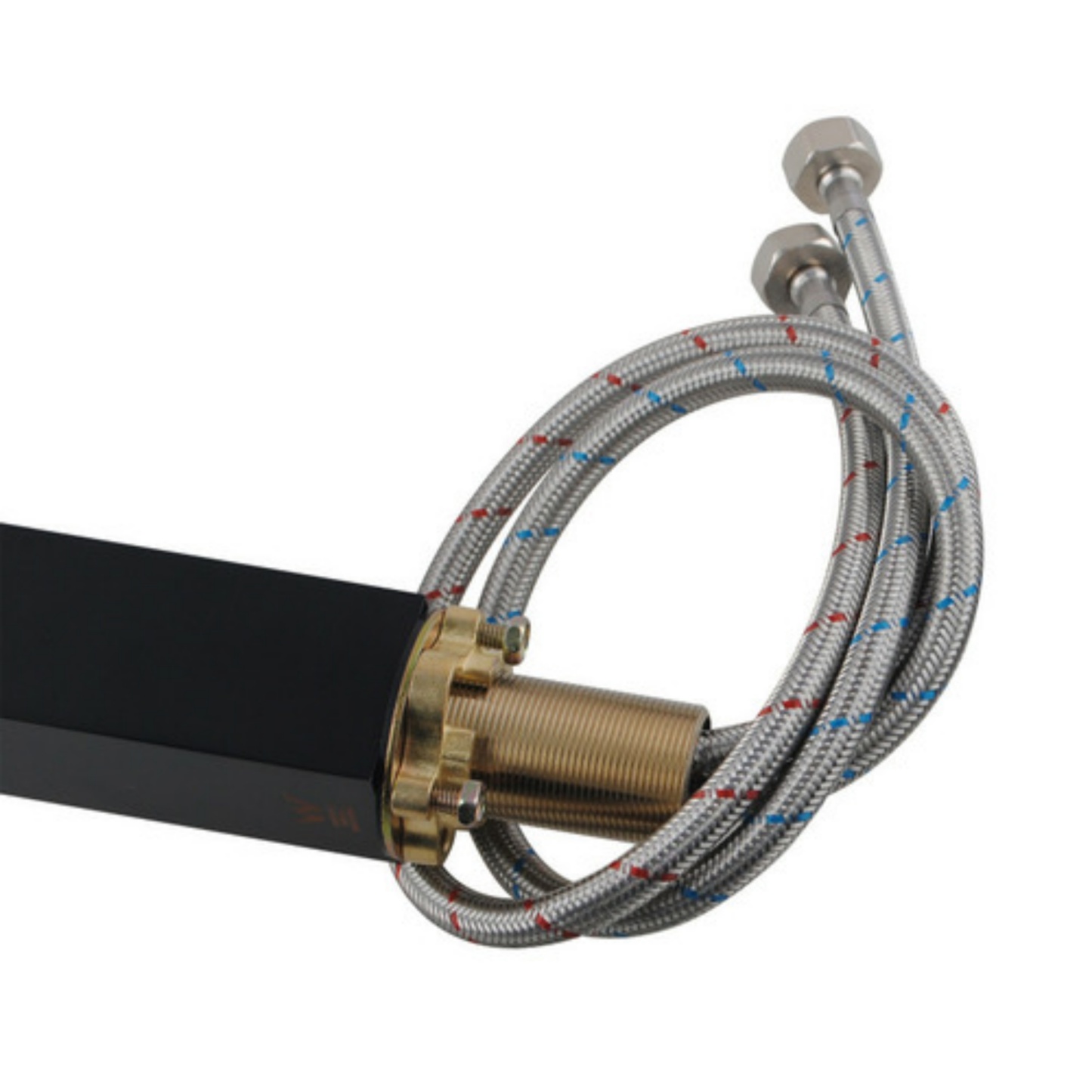 Bathroom Basin Square Tall Mixer Tap Laundry Sink Vanity Counter Top Waterfall Spout Faucet Chrome/Black